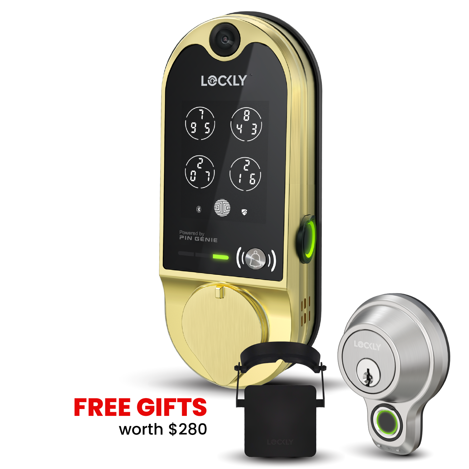 Lockly Vision Lock-n-Lock Gift-Ready Bundle