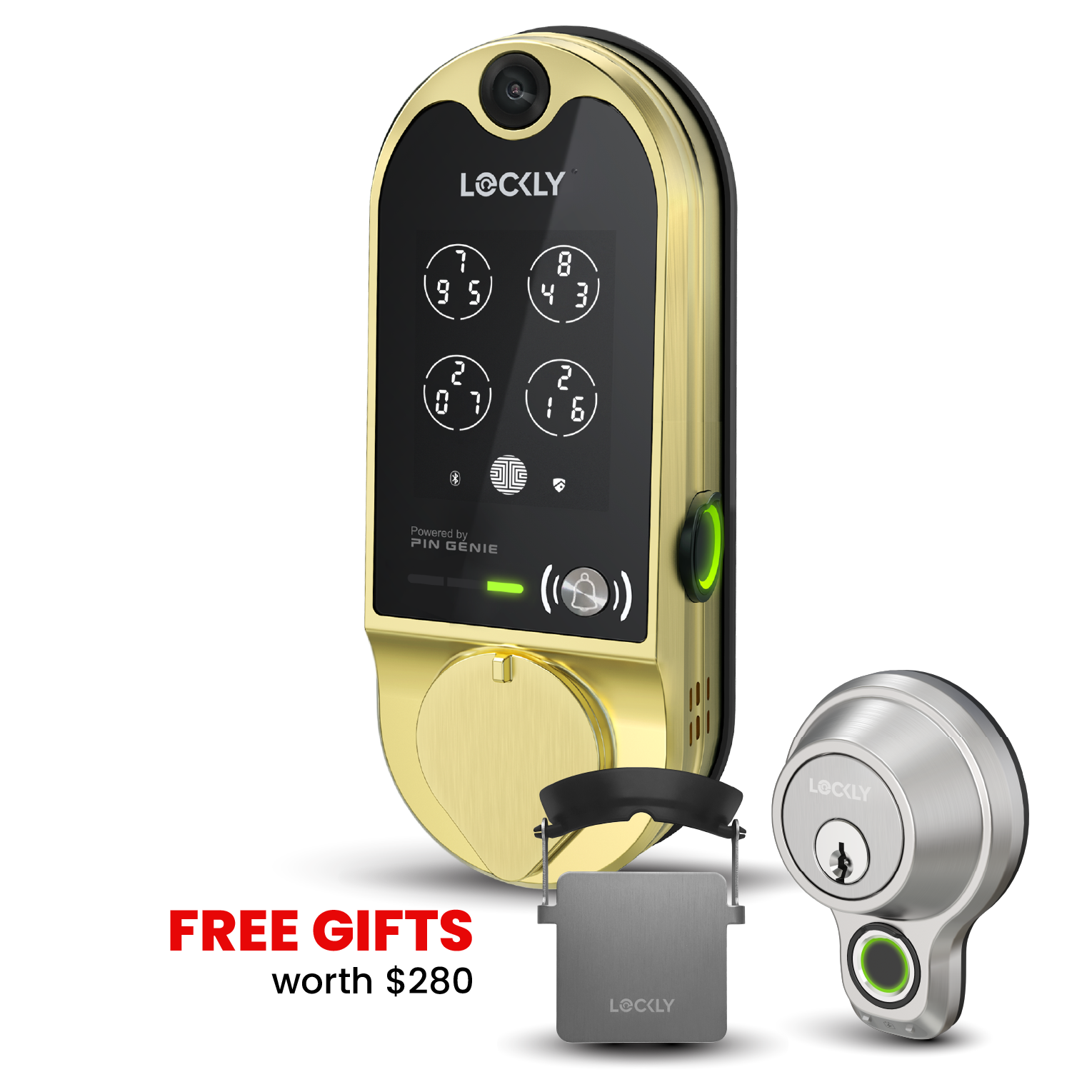 Lockly Vision Lock-n-Lock Gift-Ready Bundle