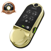 Lockly Smart Lock in Gold