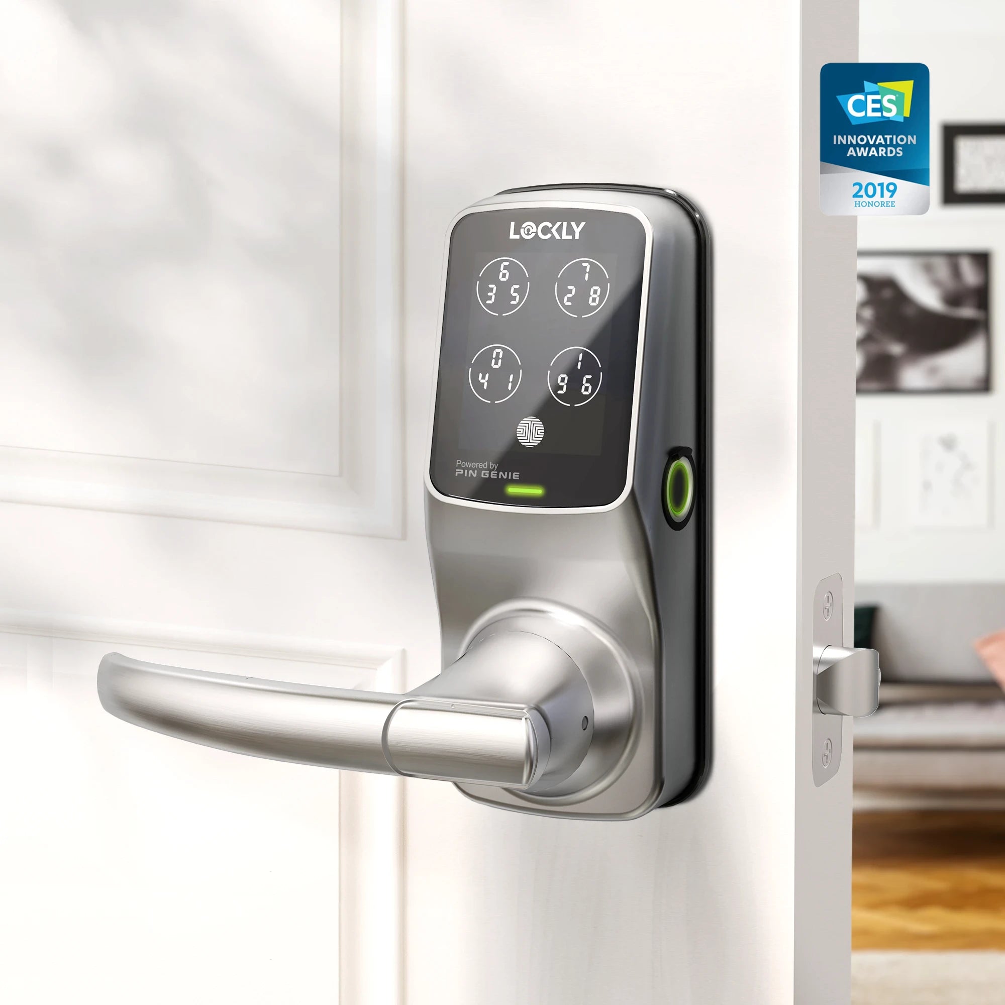 Peek-Proof Lockly Secure Plus Smart Lock