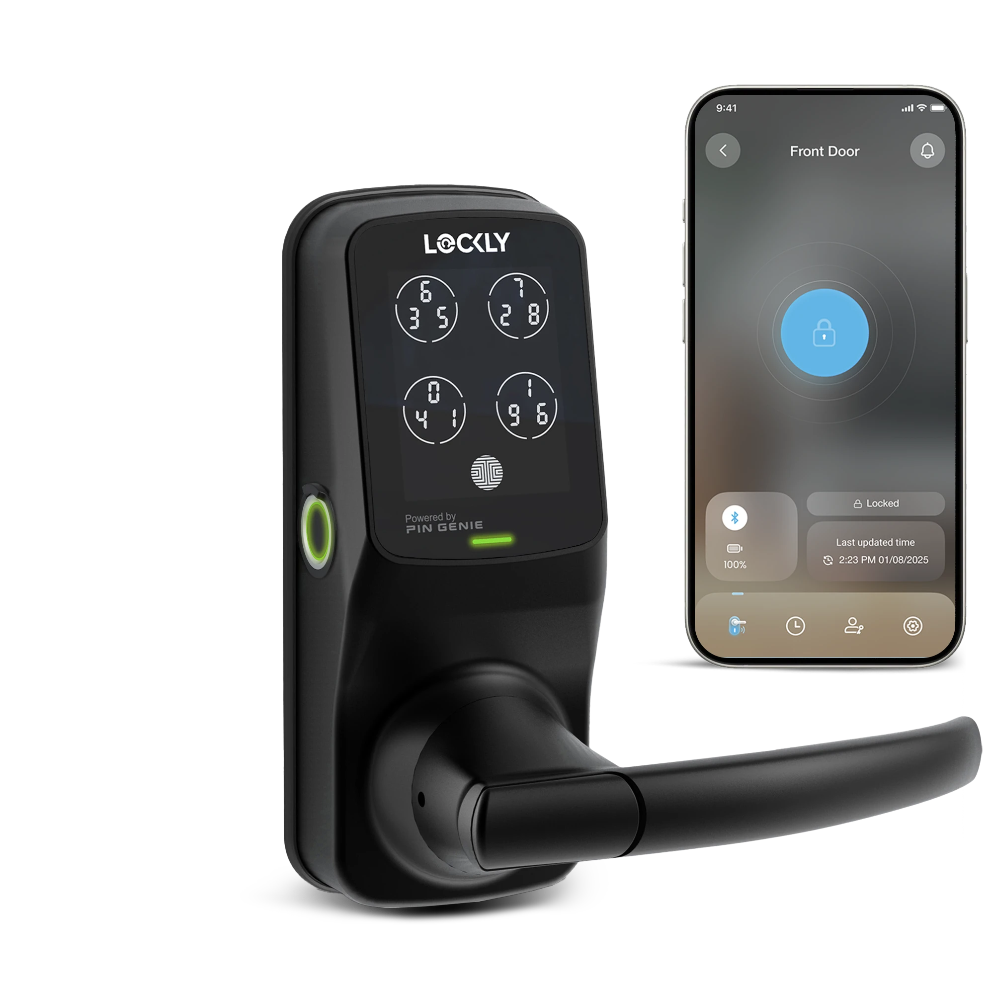 Peek-Proof Lockly Secure Plus Smart Lock