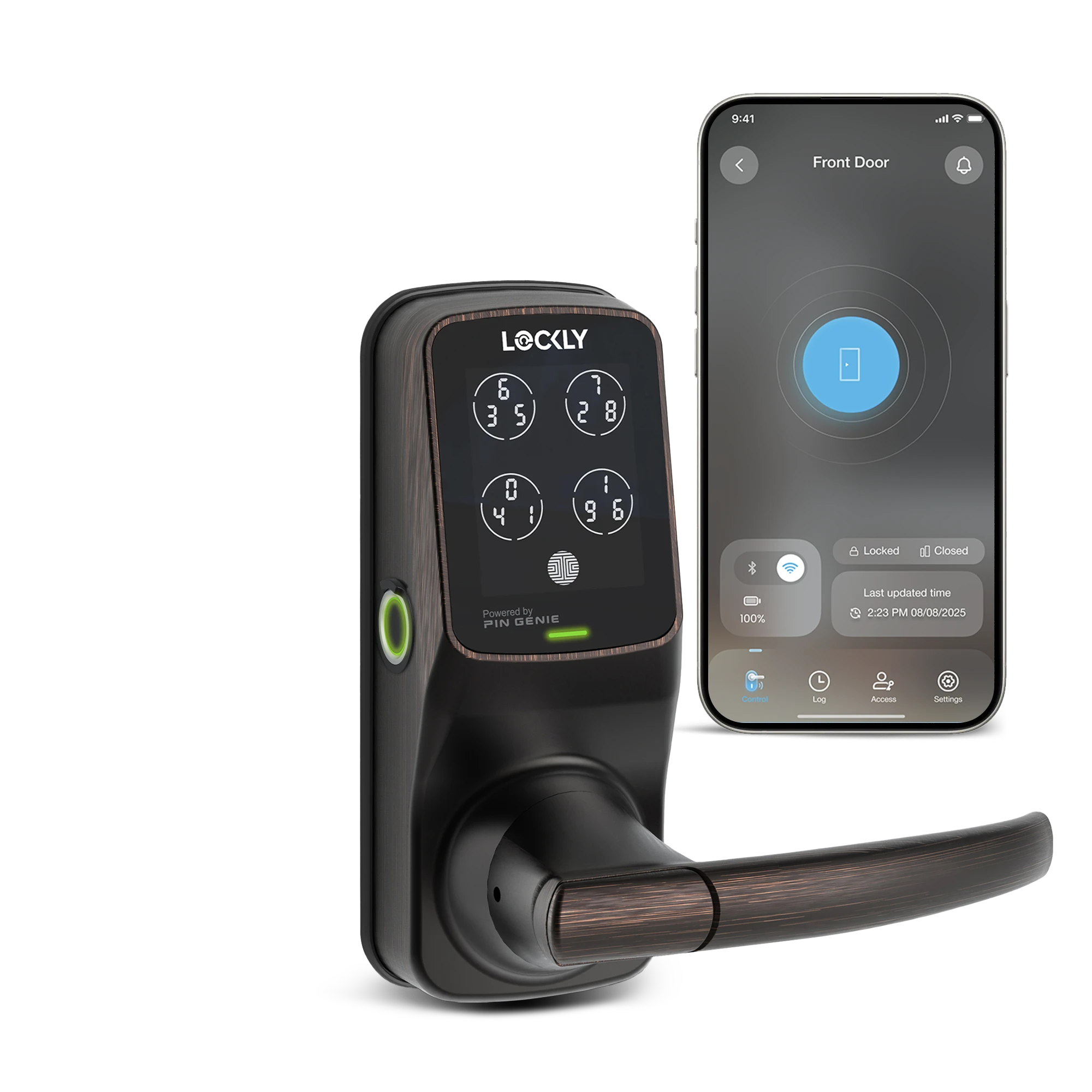 Peek-Proof Lockly Secure Plus Smart Lock