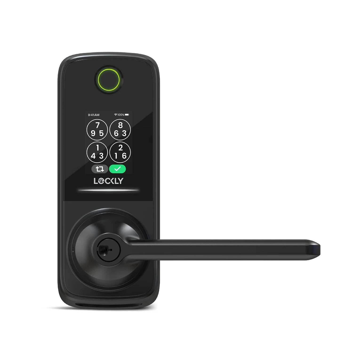 Lockly Secure Pro Latch Latest Version Smart Lock with Quick-Switch Dual Keypad