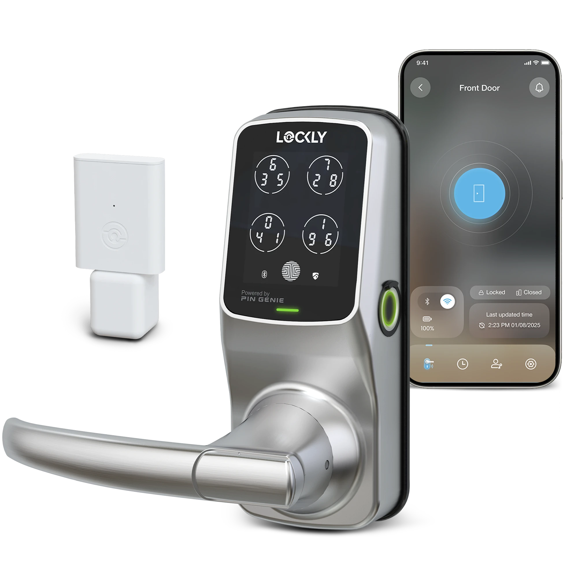 Wi-Fi Enabled Lockly Secure Pro Smart Lock