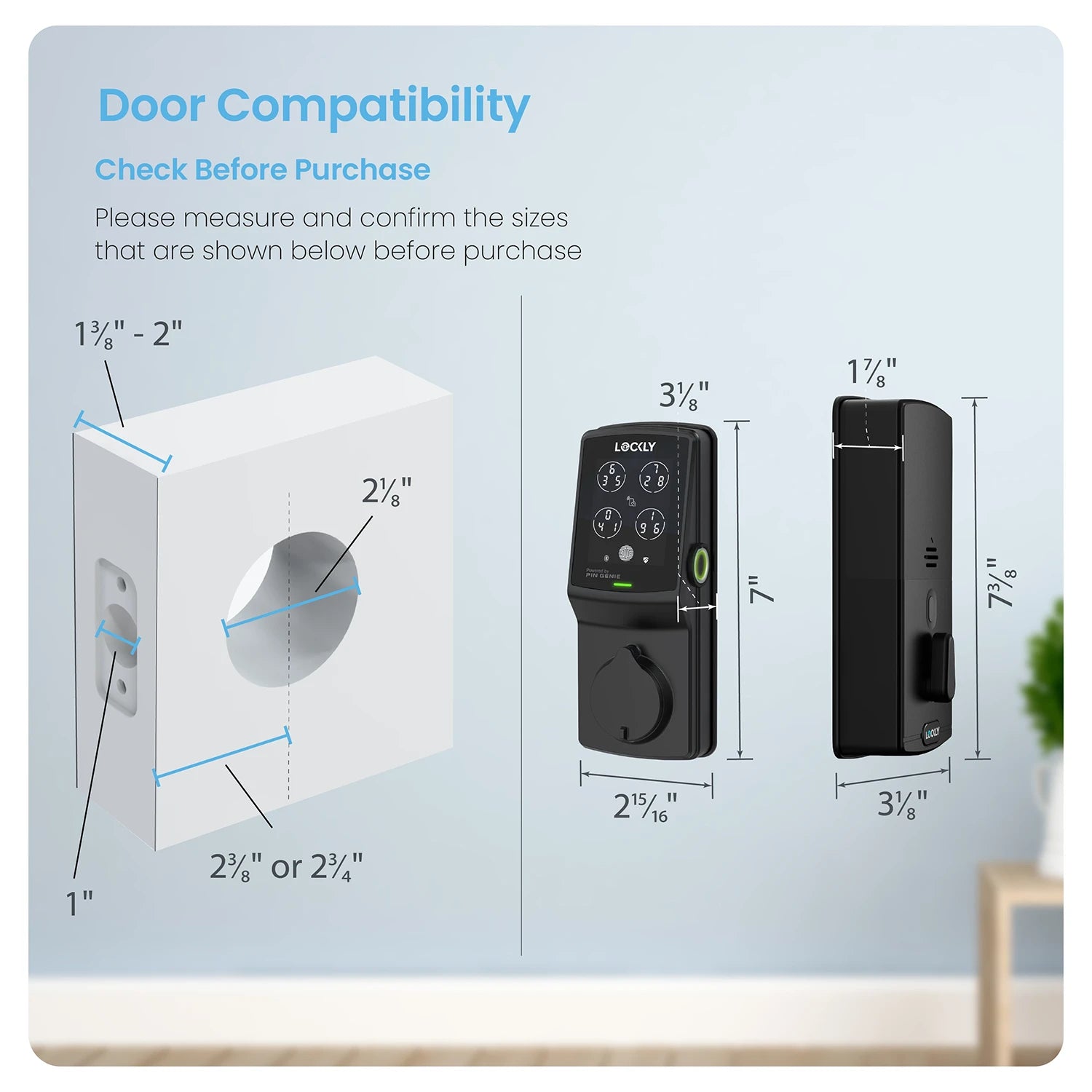 Lockly Secure Plus Special Edition with RFID Card Access