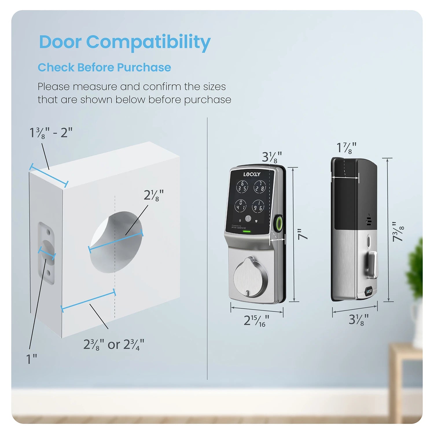 Lockly Secure Plus Childproof Edition