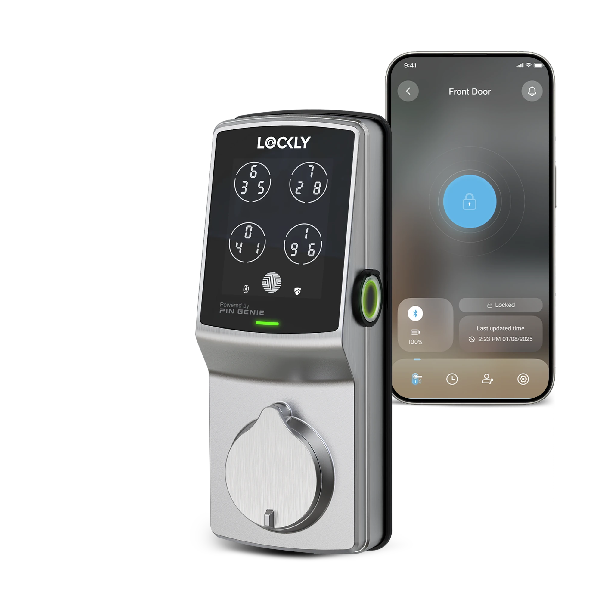 Peek-Proof Lockly Secure Plus Smart Lock
