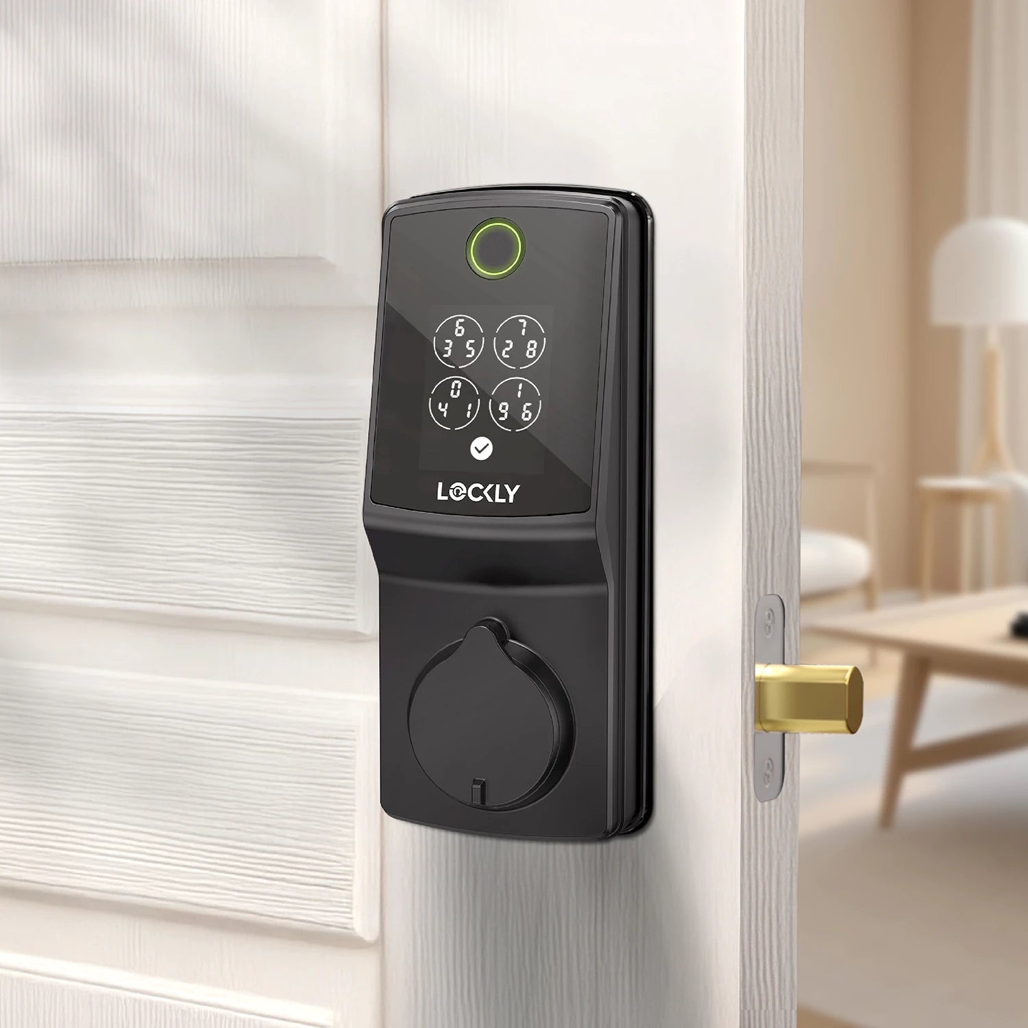 Lockly Secure Pro Deadbolt Latest Version Smart Lock with Built-in Wi-Fi
