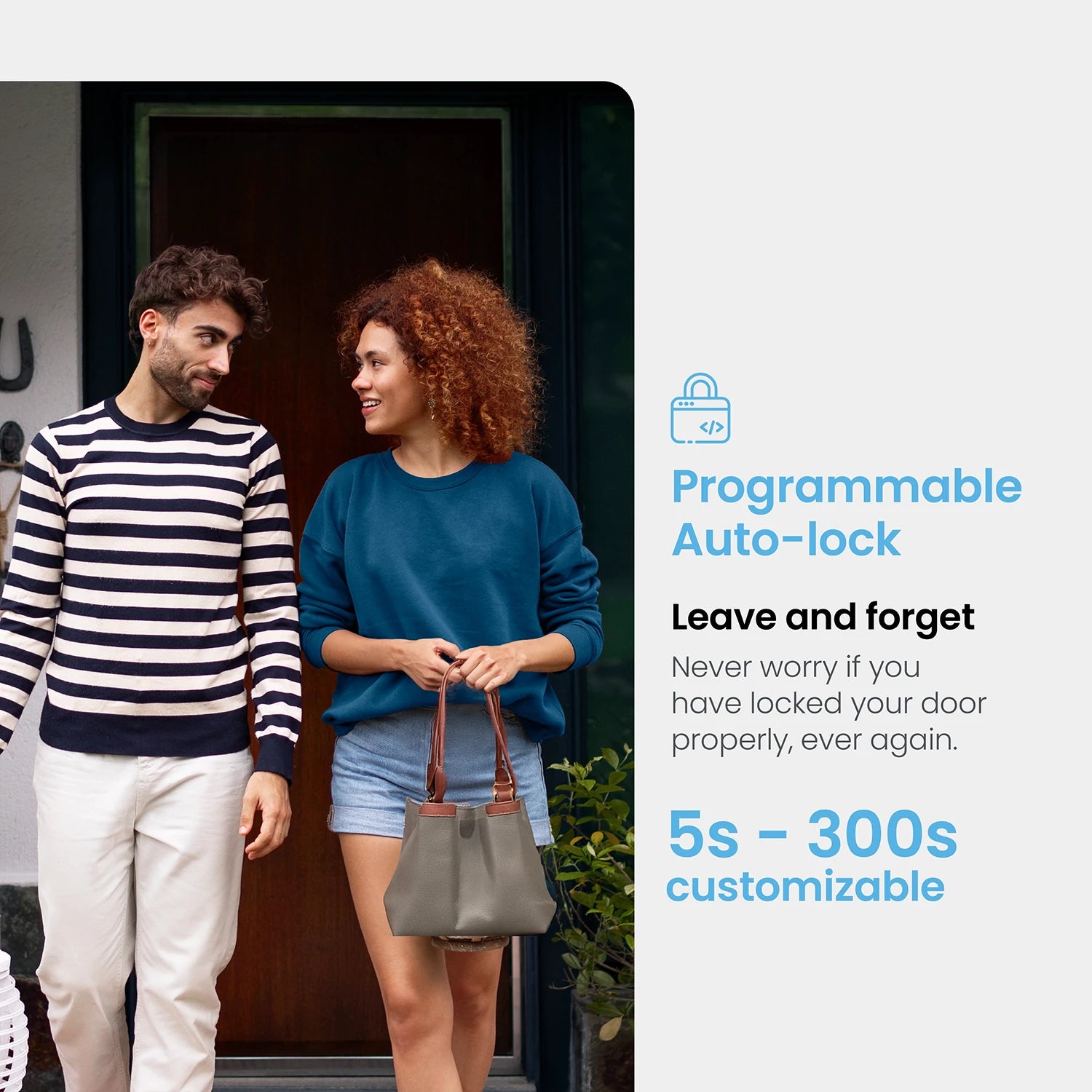 Lockly Secure Pro Deadbolt Latest Version Smart Lock with Built-in Wi-Fi