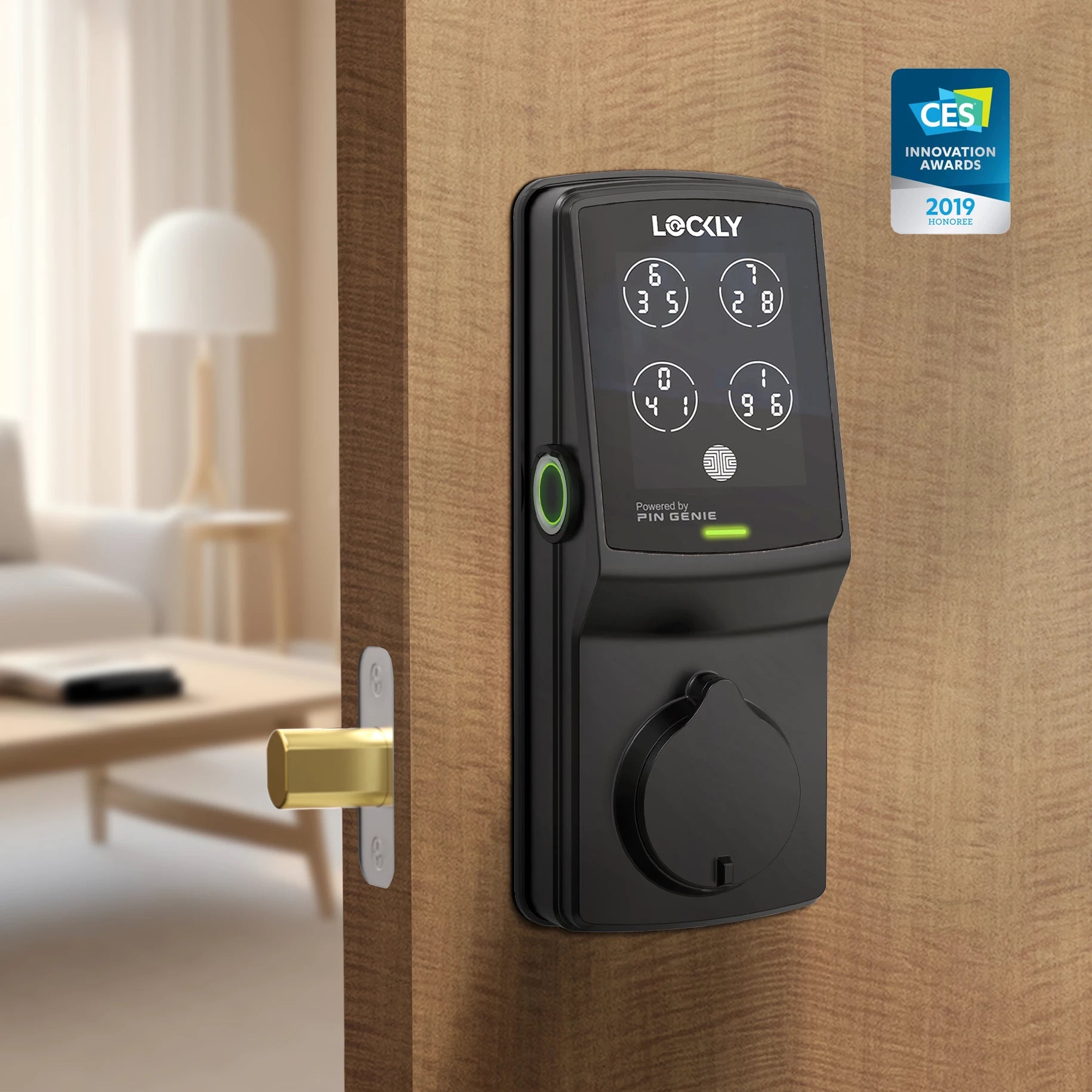 Wi-Fi Enabled Lockly Secure Pro Smart Lock