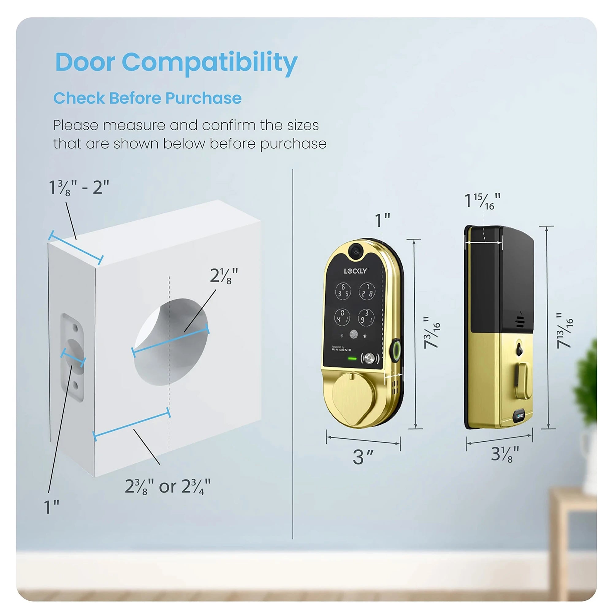Lockly Vision™ - The Original Video Smart Lock