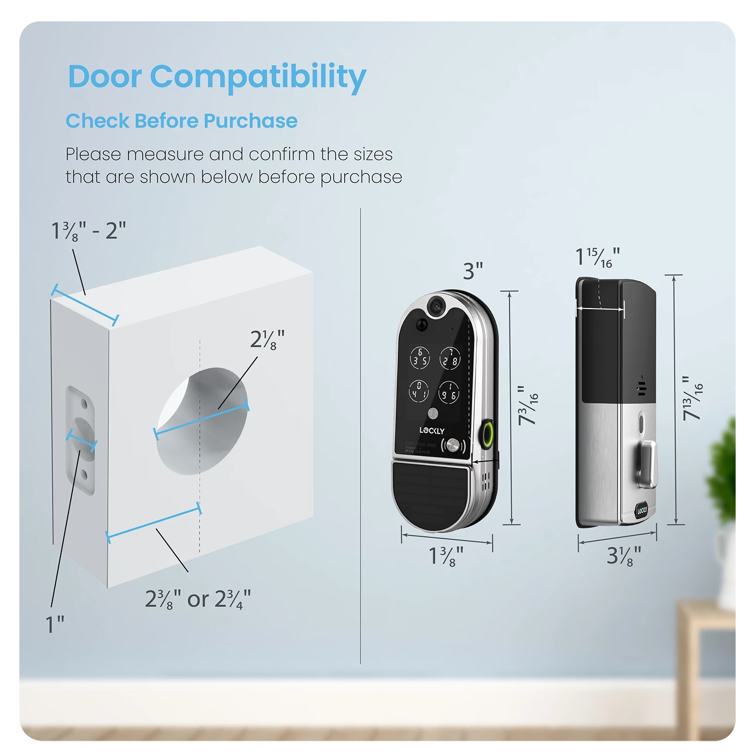 Lockly Vision Elite Video Smart Lock