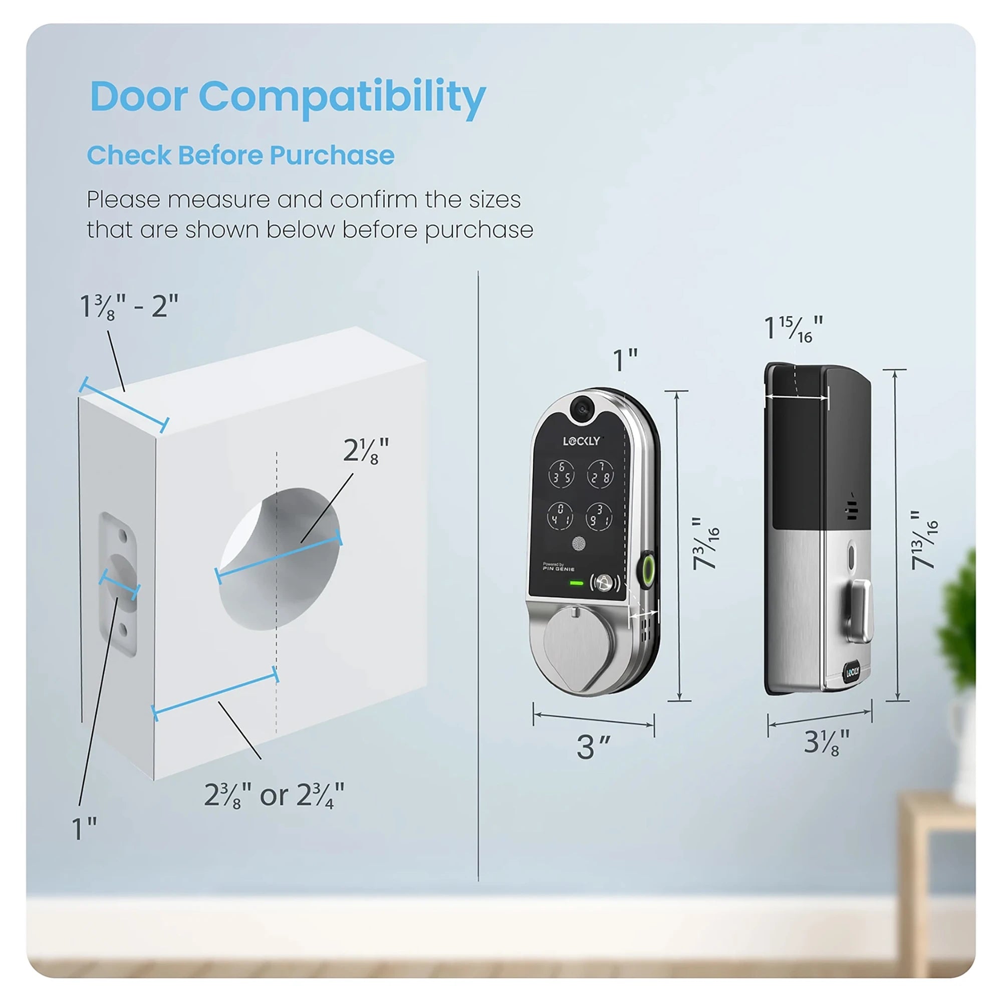 Lockly Vision™ - The Original Video Smart Lock