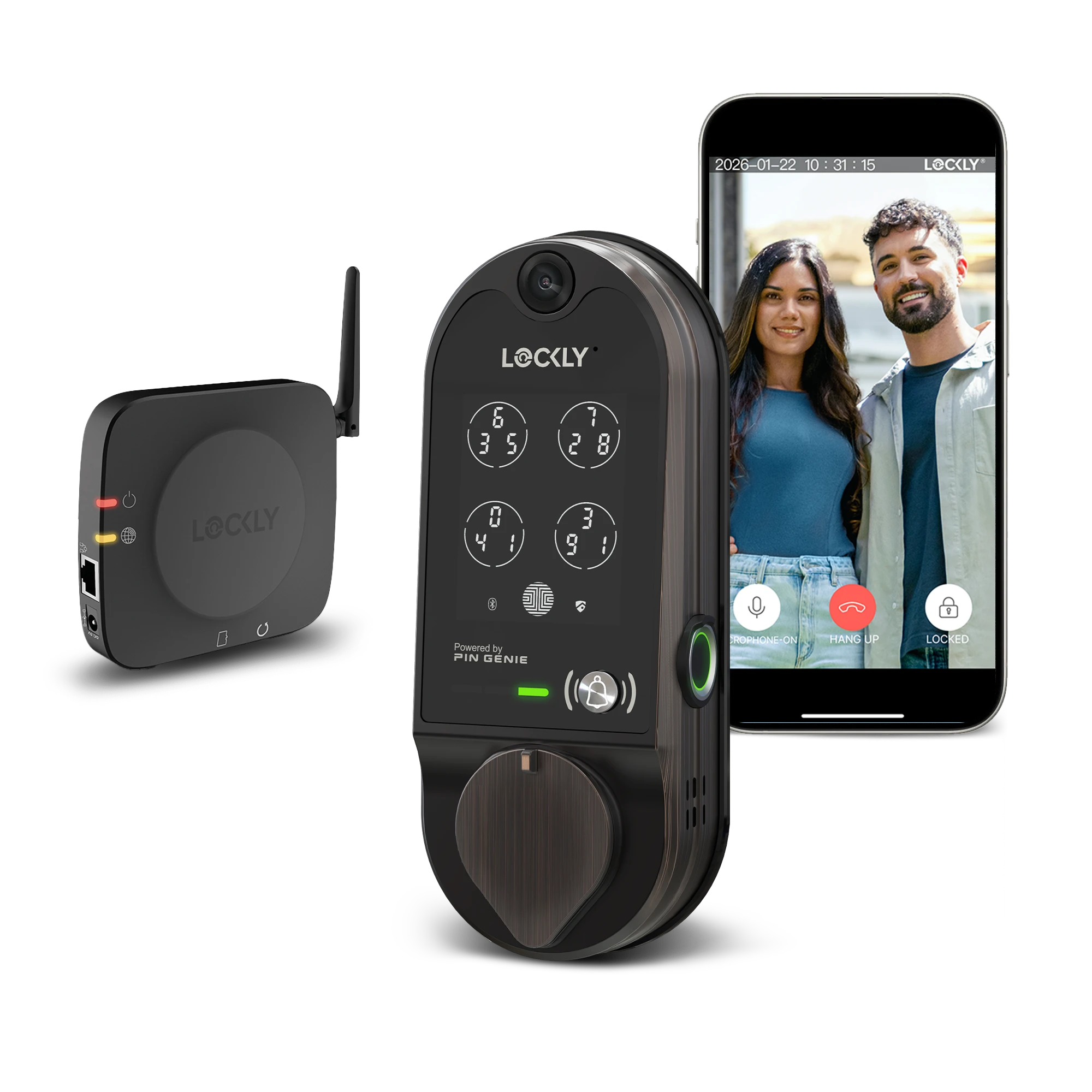 The Original Lockly Vision™ Video Smart Lock | Lockly®