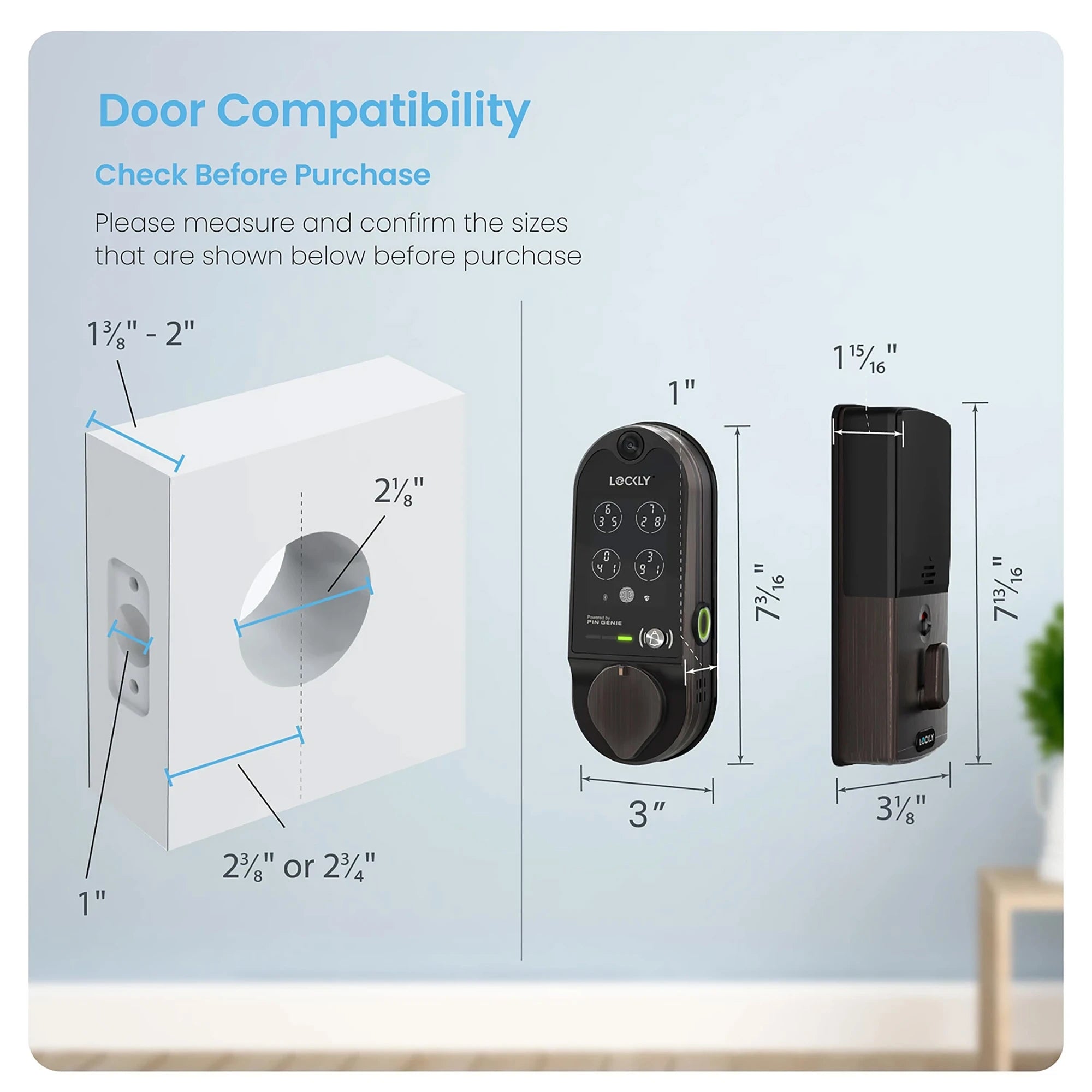 Lockly Vision™ - The Original Video Smart Lock