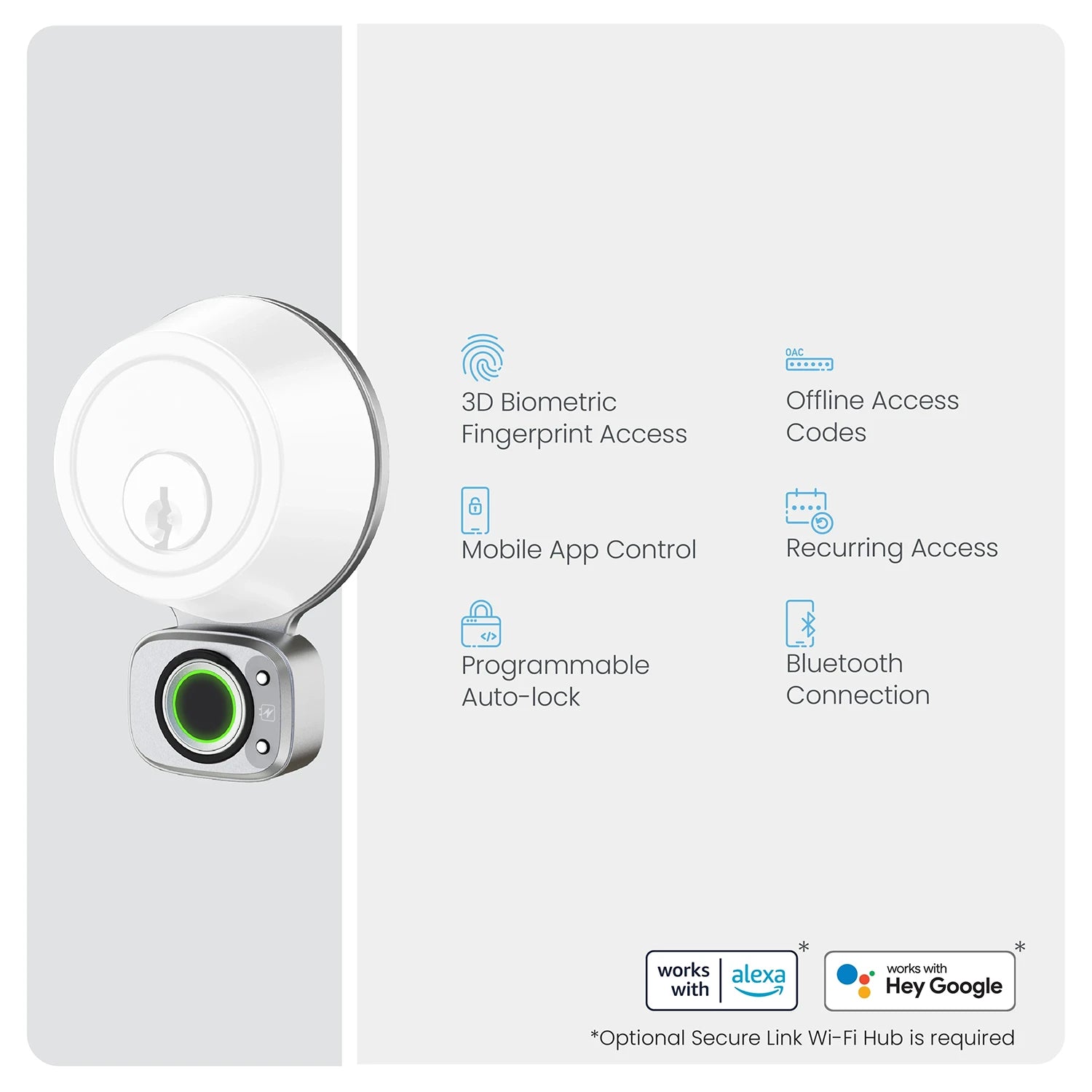 Lockly Access Touch Retrofit Smart Lock