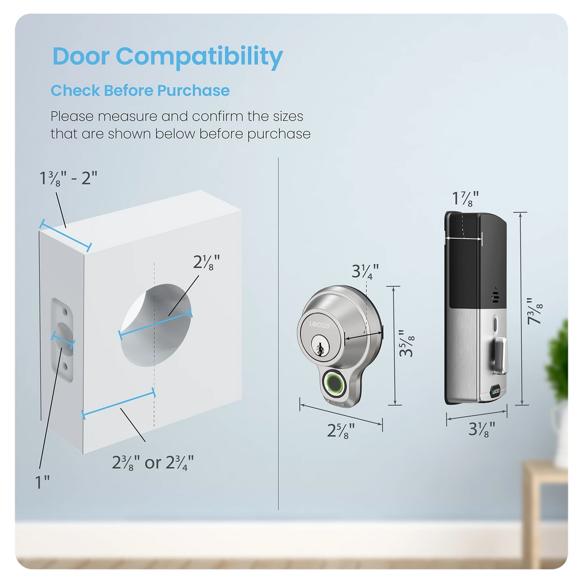 Lockly Model X Flex Touch Fingerprint Deadbolt