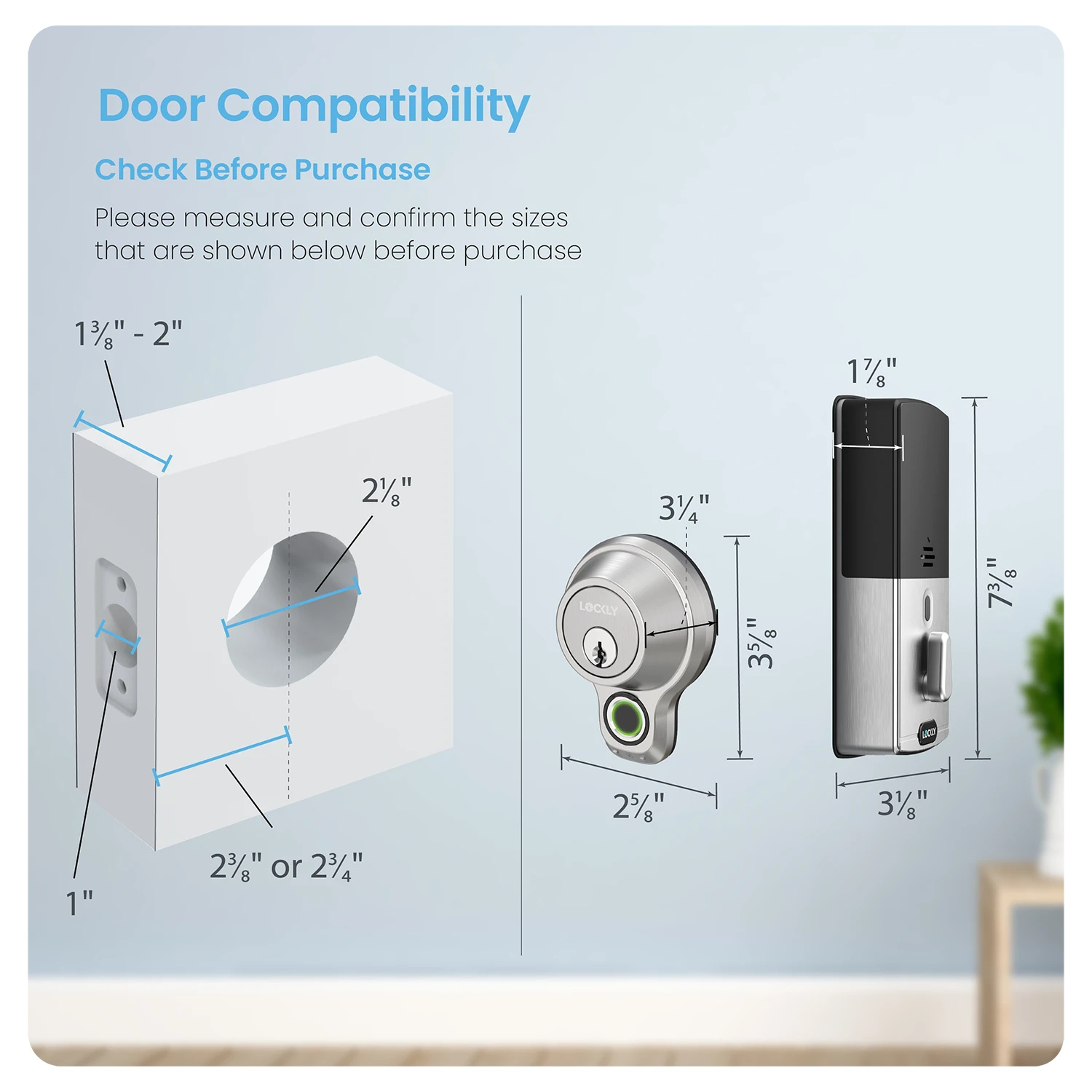 Lockly Access Touch Pro Fingerprint Deadbolt