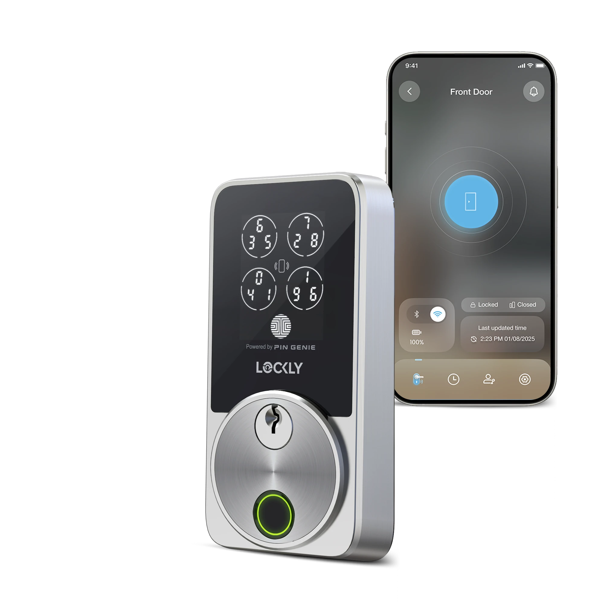 Secure Pro Zeno Series Fingerprint Deadbolt