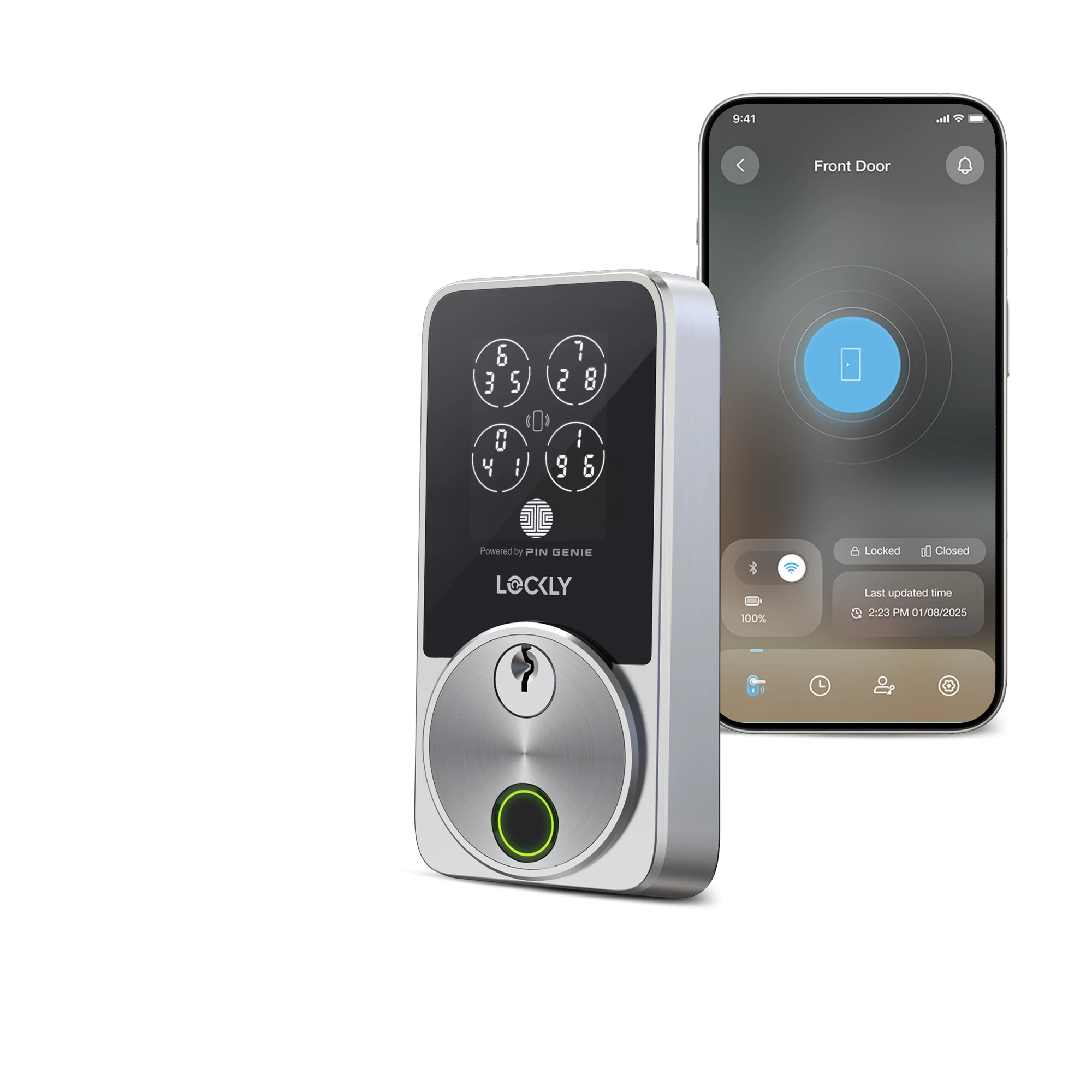 Secure Pro Zeno Series Fingerprint Deadbolt