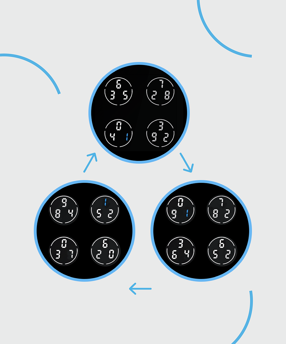 Picture showing the changing password feature on Lockly Smart Locks
