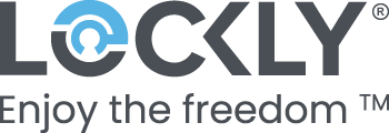 Lockly Logo with Slogan