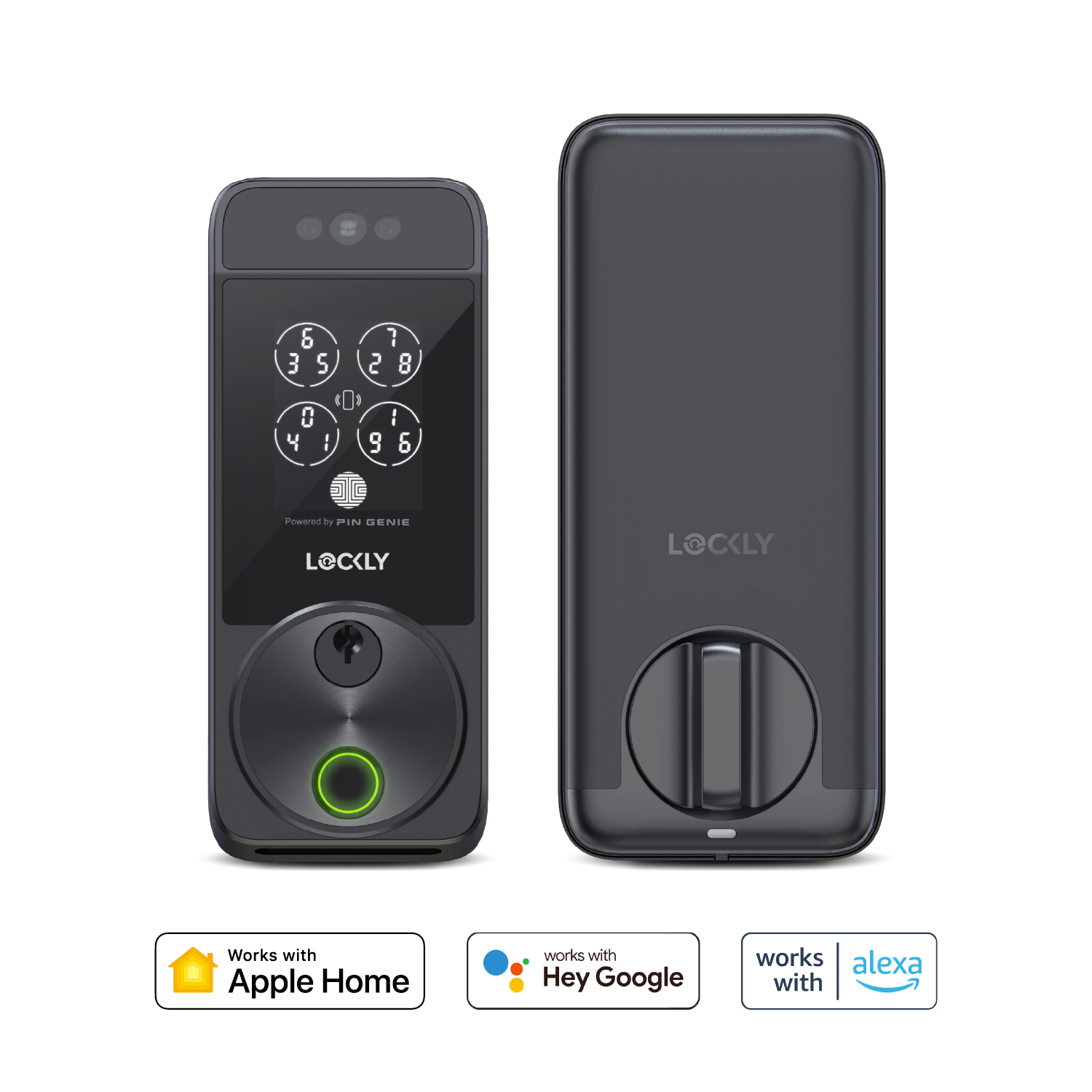 Lockly Visage Zeno Series Facial Recognition Deadbolt