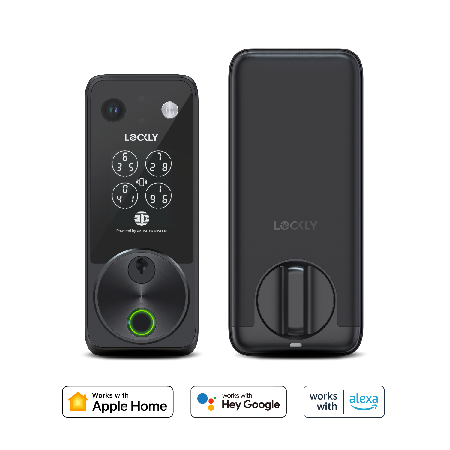 Lockly Vision Zeno Series Video Smart Lock with Intercom Deadbolt