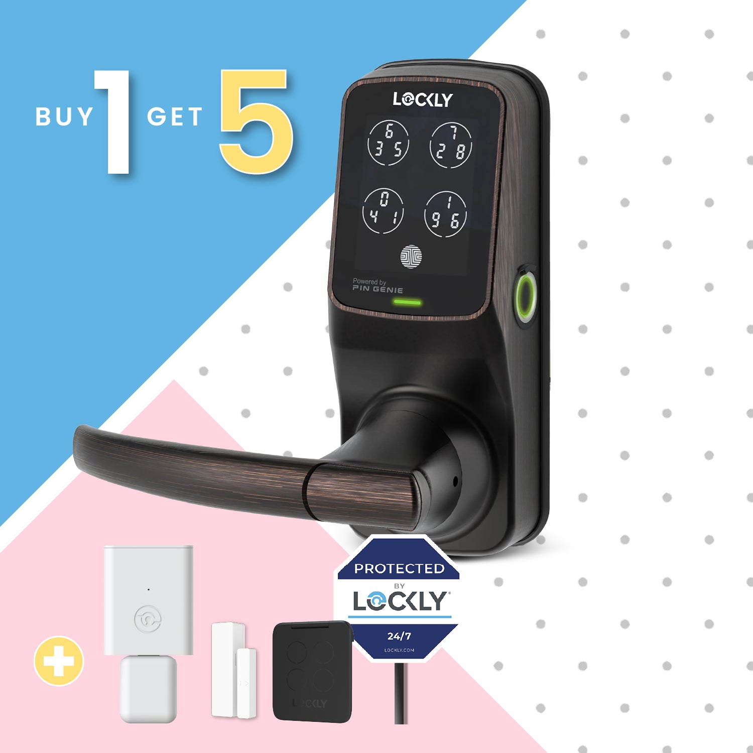 Spring Sale Specials: Secure Plus Latch Gift-Ready Bundle (Buy 1 Get 5)