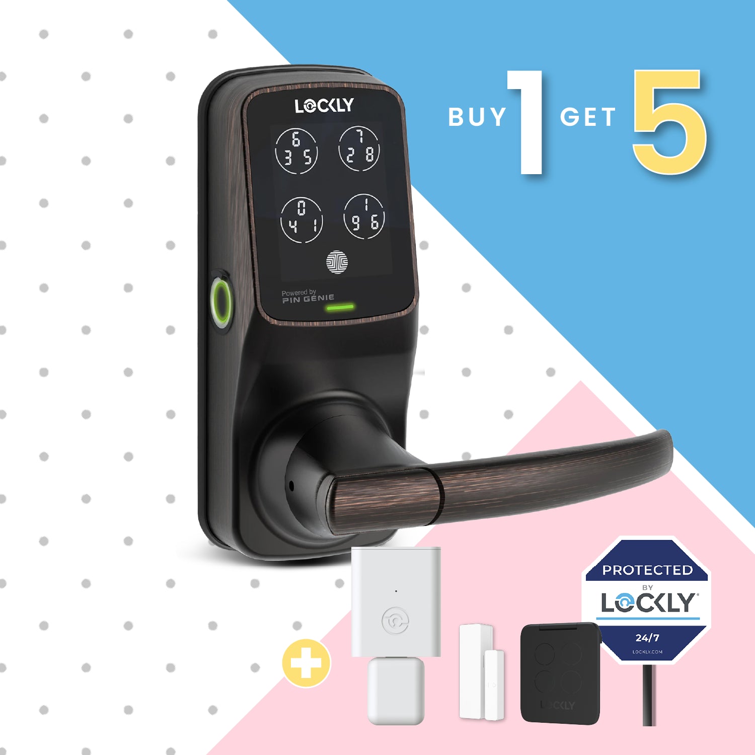 Spring Sale Specials: Secure Plus Latch Gift-Ready Bundle (Buy 1 Get 5)