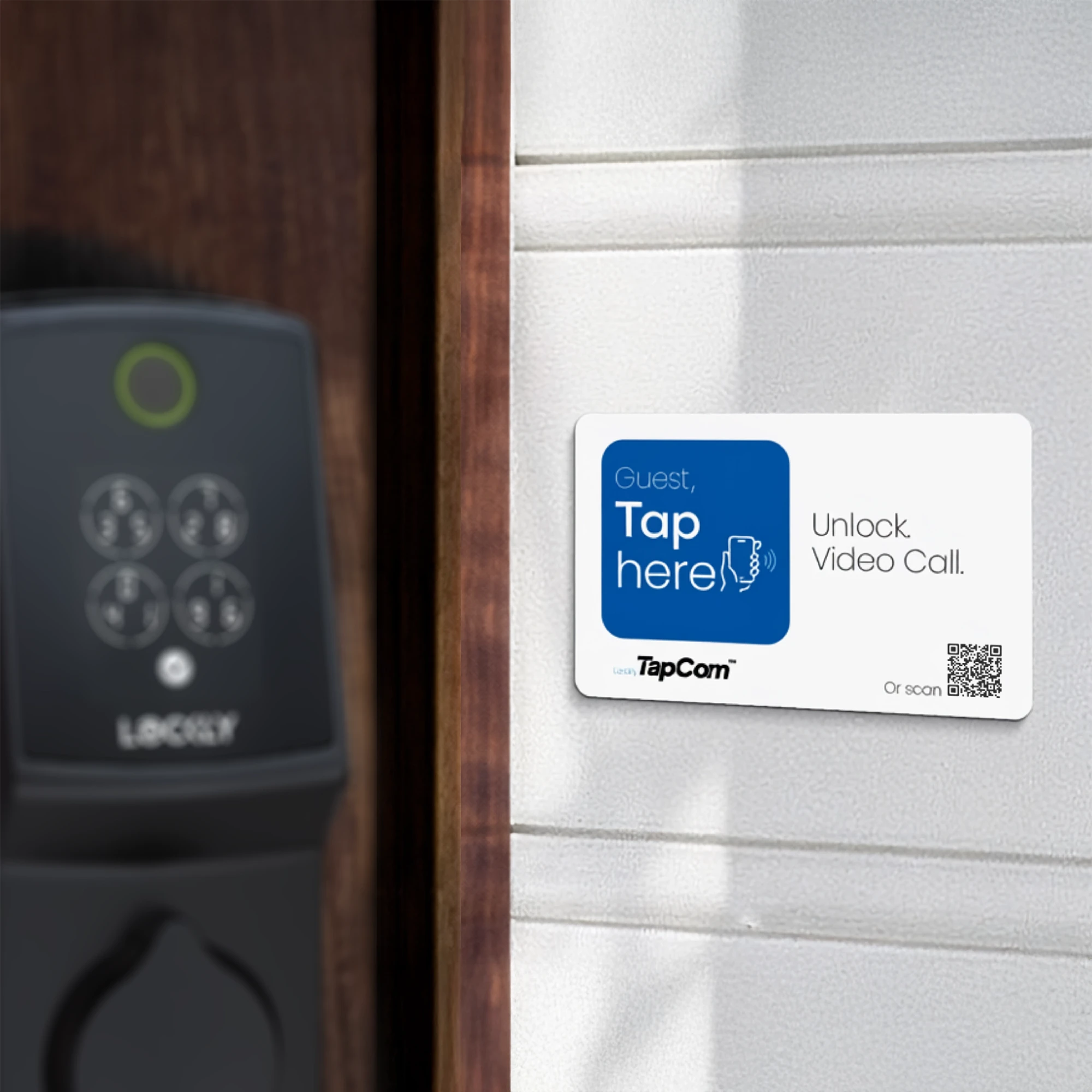 Lockly TapCom Plate + 6-Month Premium Subscription