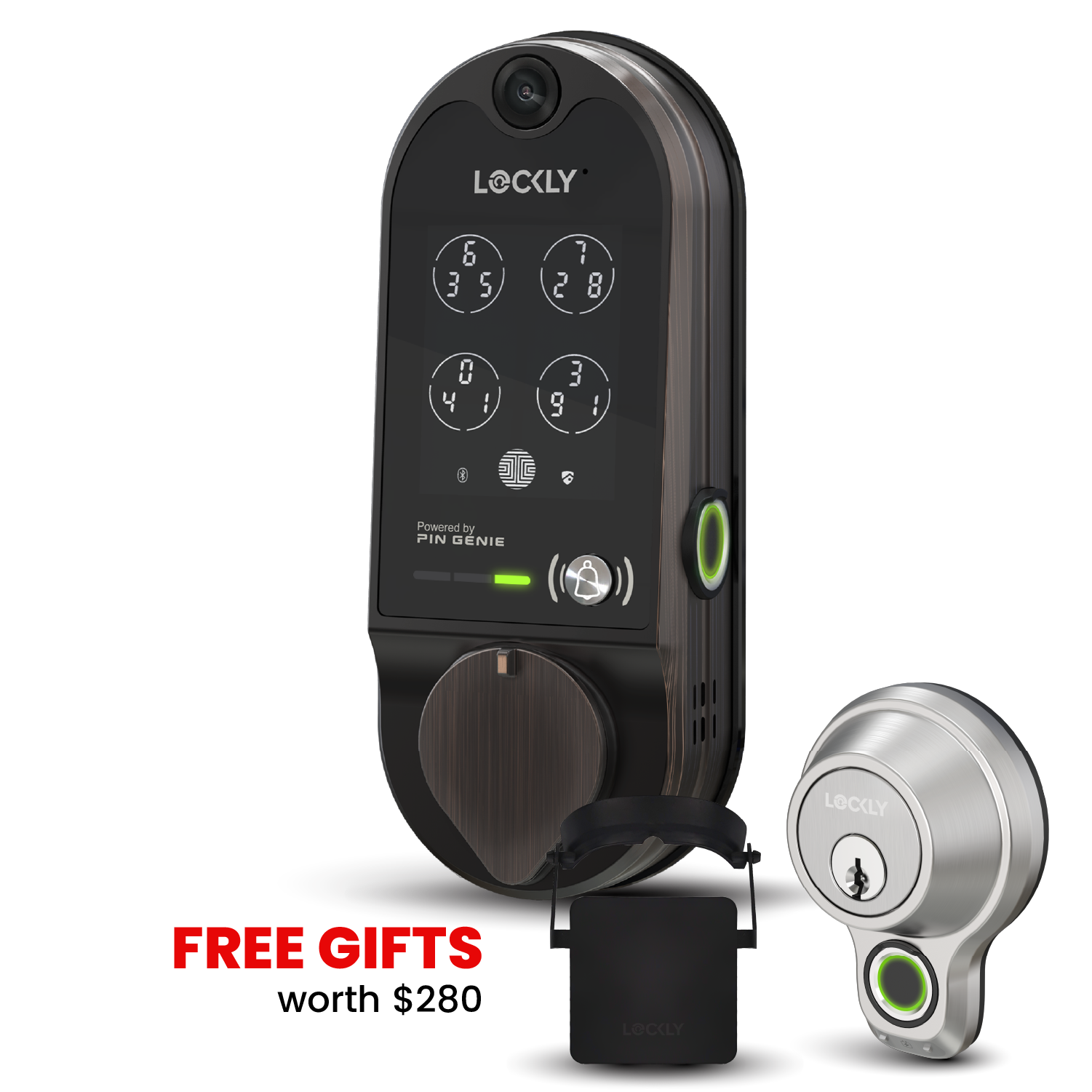 Lockly Vision Lock-n-Lock Gift-Ready Bundle