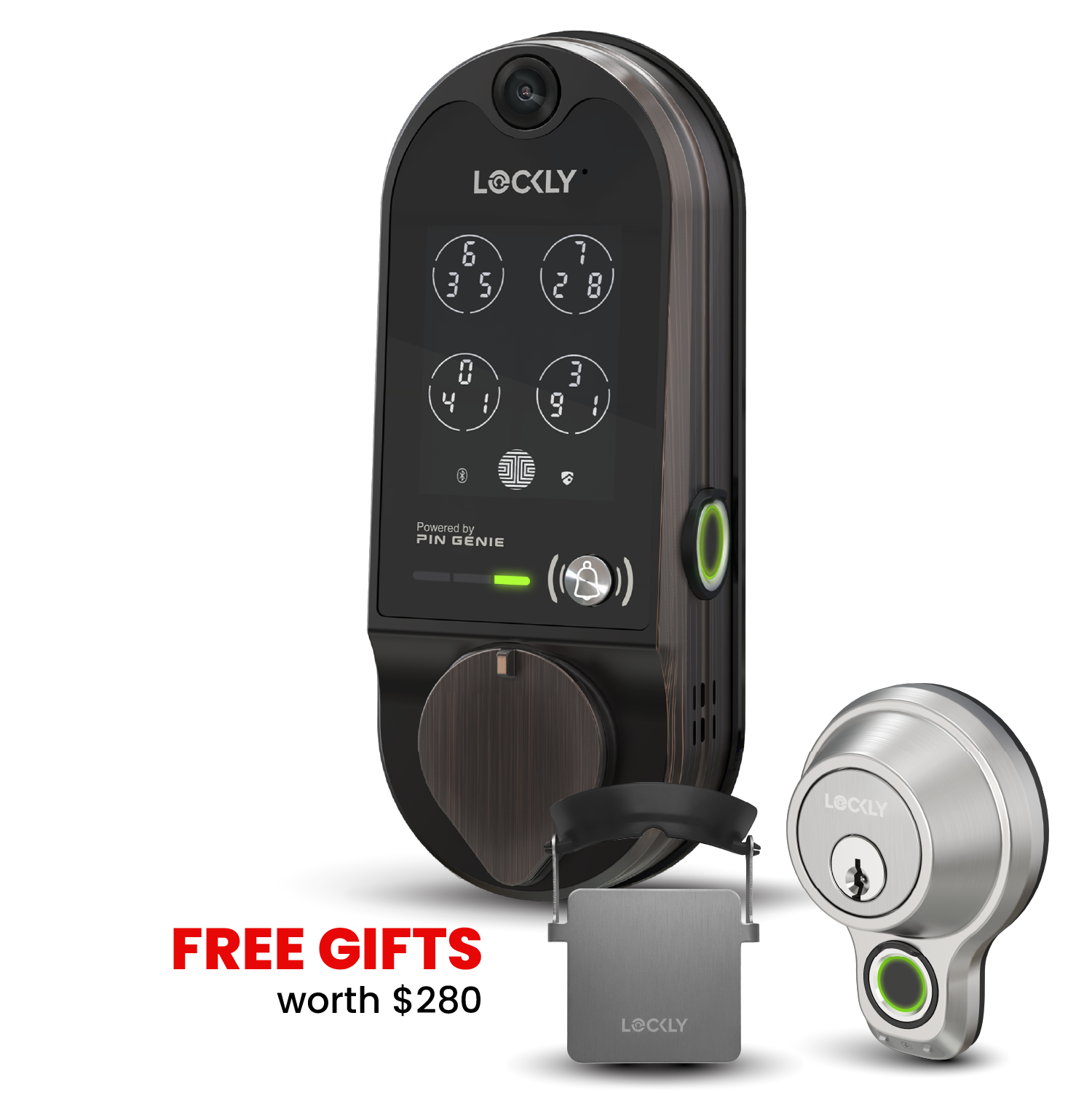 Lockly Vision Lock-n-Lock Gift-Ready Bundle