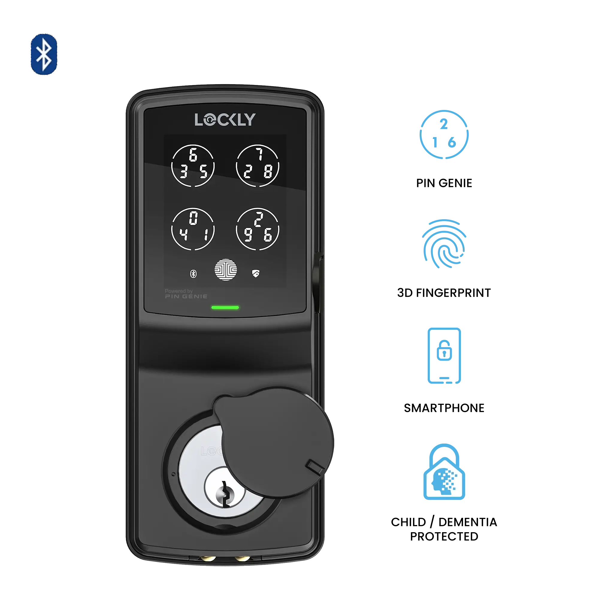 Lockly Secure Pro Childproof smart lock