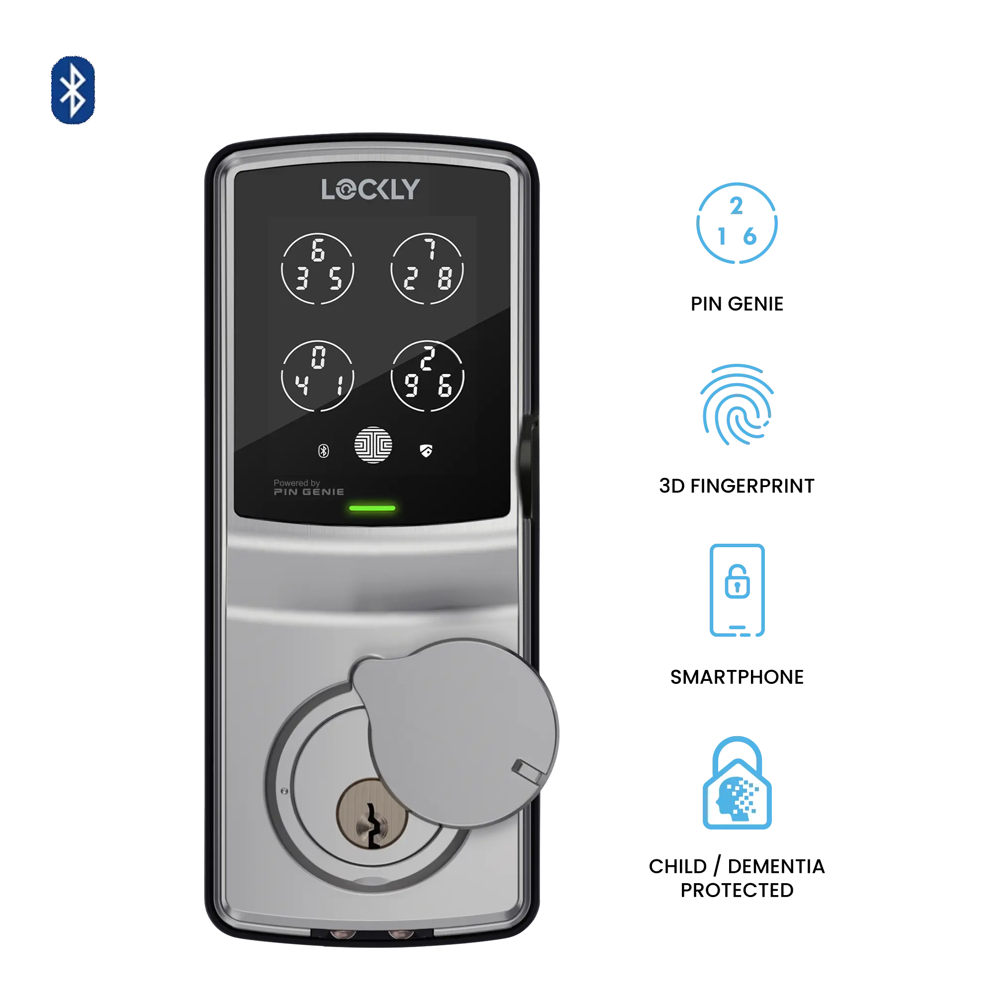 Lockly Secure Pro Childproof smart lock