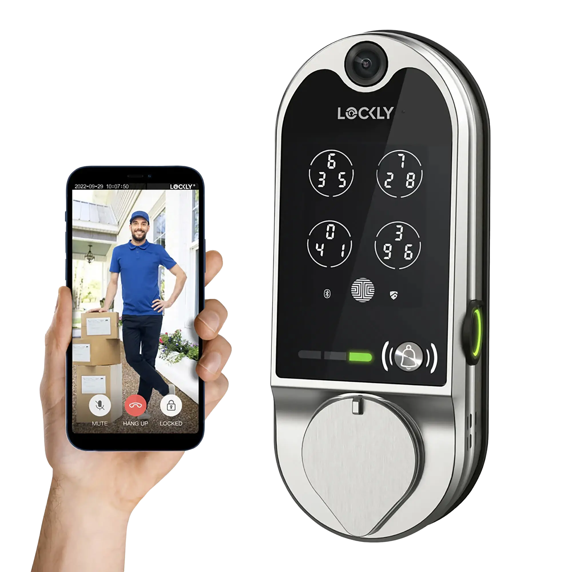 The Original Lockly Vision™ Video Smart Lock | Lockly®