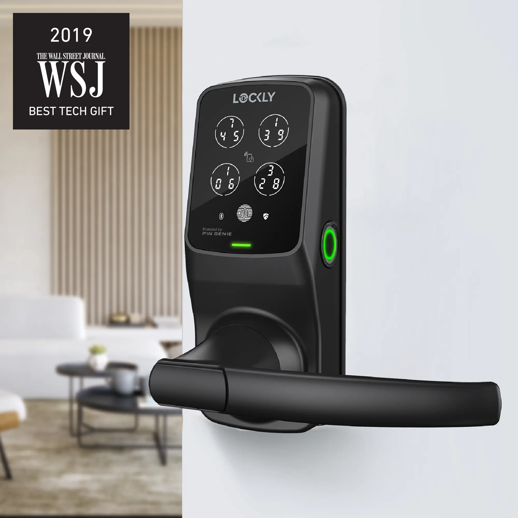 Lockly Secure Plus | Special Latch Edition with Card Access | Lockly®