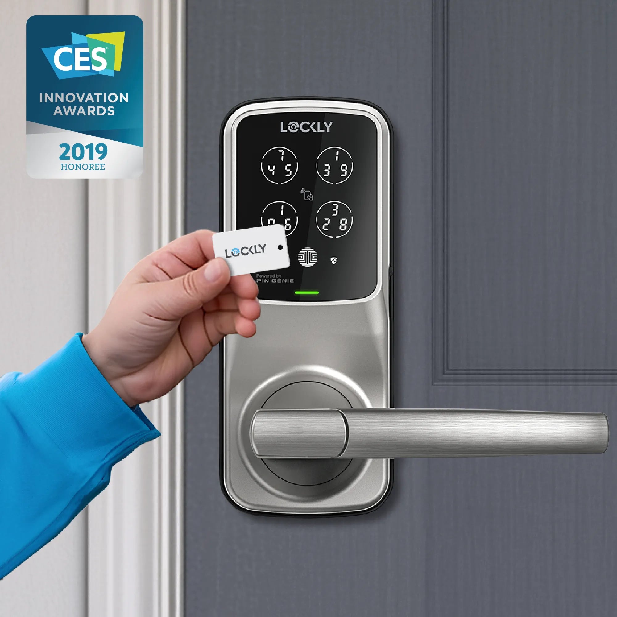 Lockly Secure Pro Special Latch Edition with RFID card access