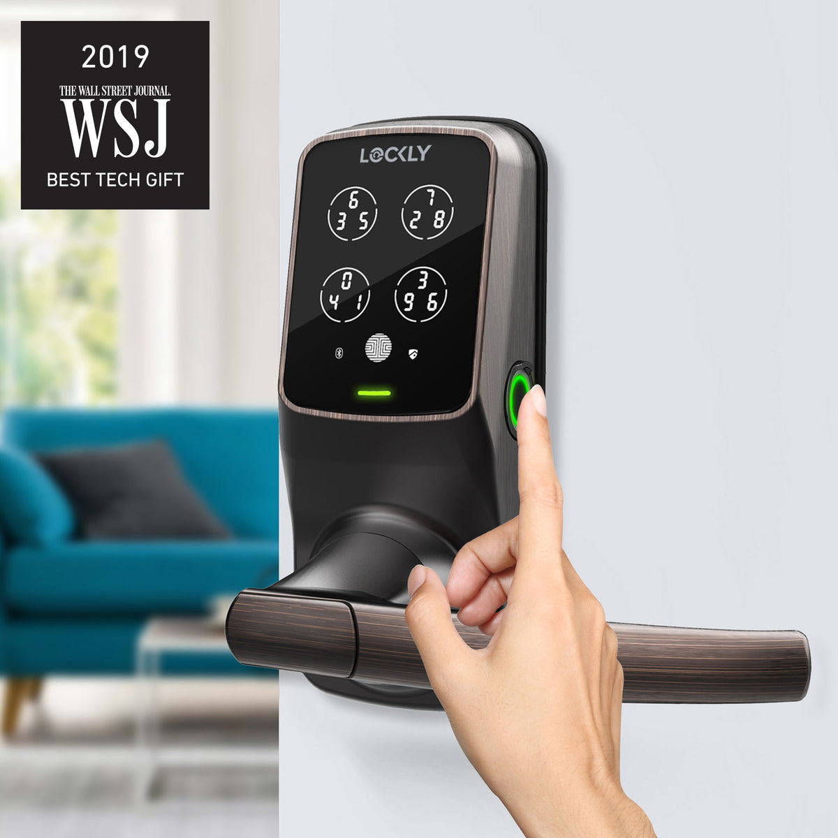 Lock Plus Peek-Proof Smart Lock | Lockly Secure Plus | Lockly®