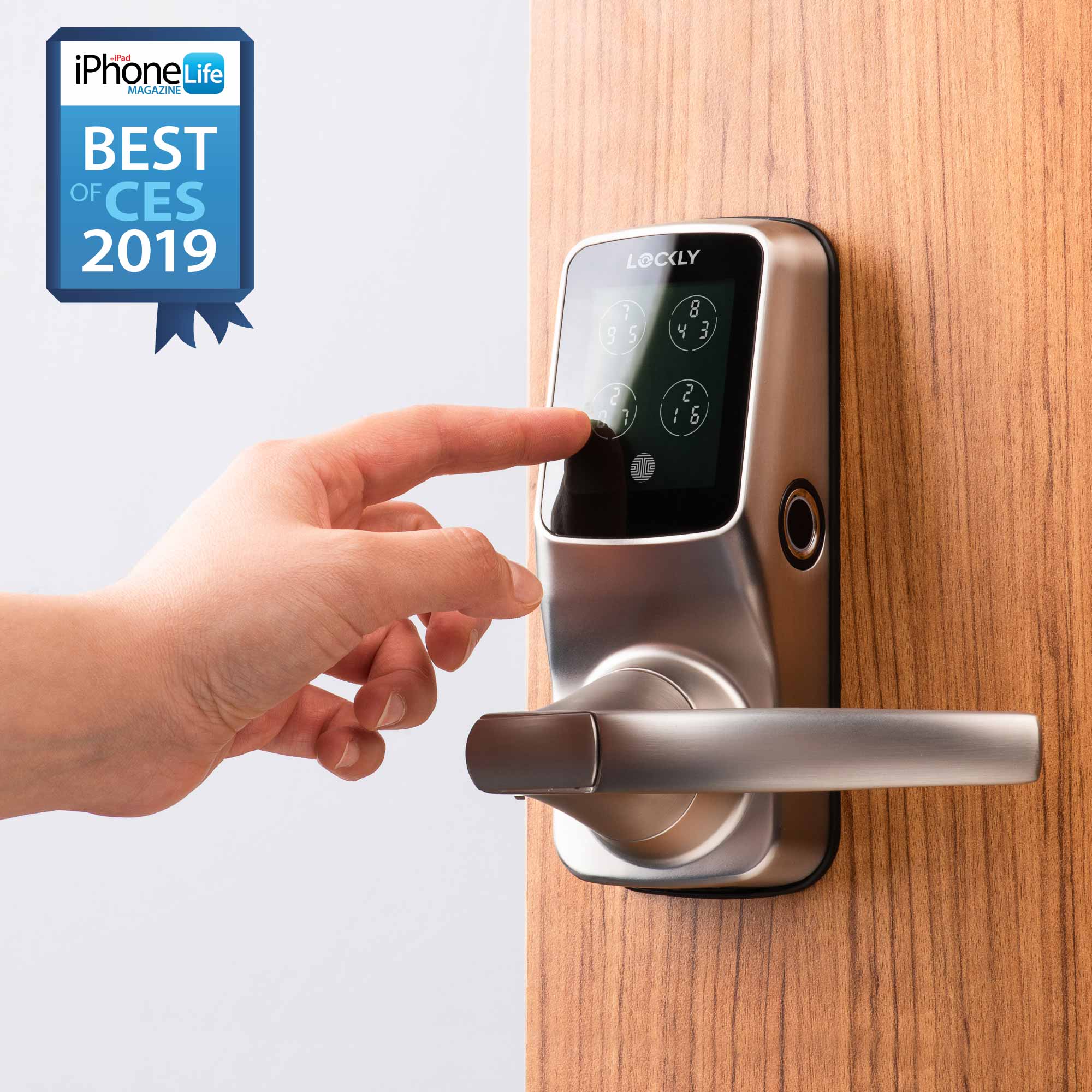 Wi-Fi Enabled Lockly Secure Pro Smart Lock