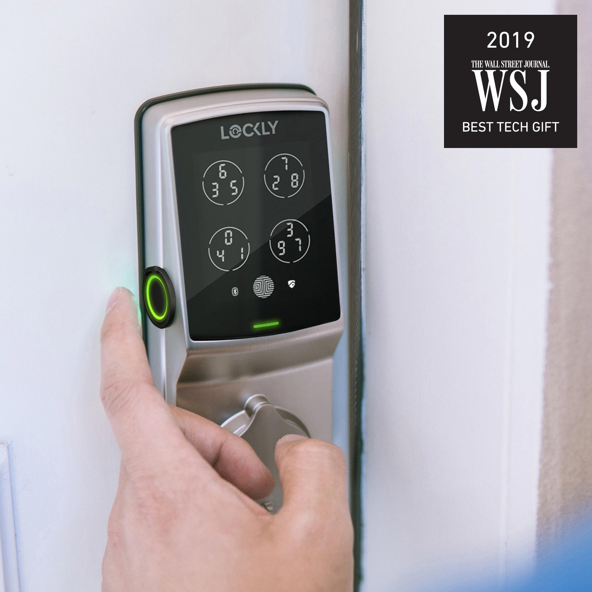 Wi-Fi Enabled Lockly Secure Pro Smart Lock