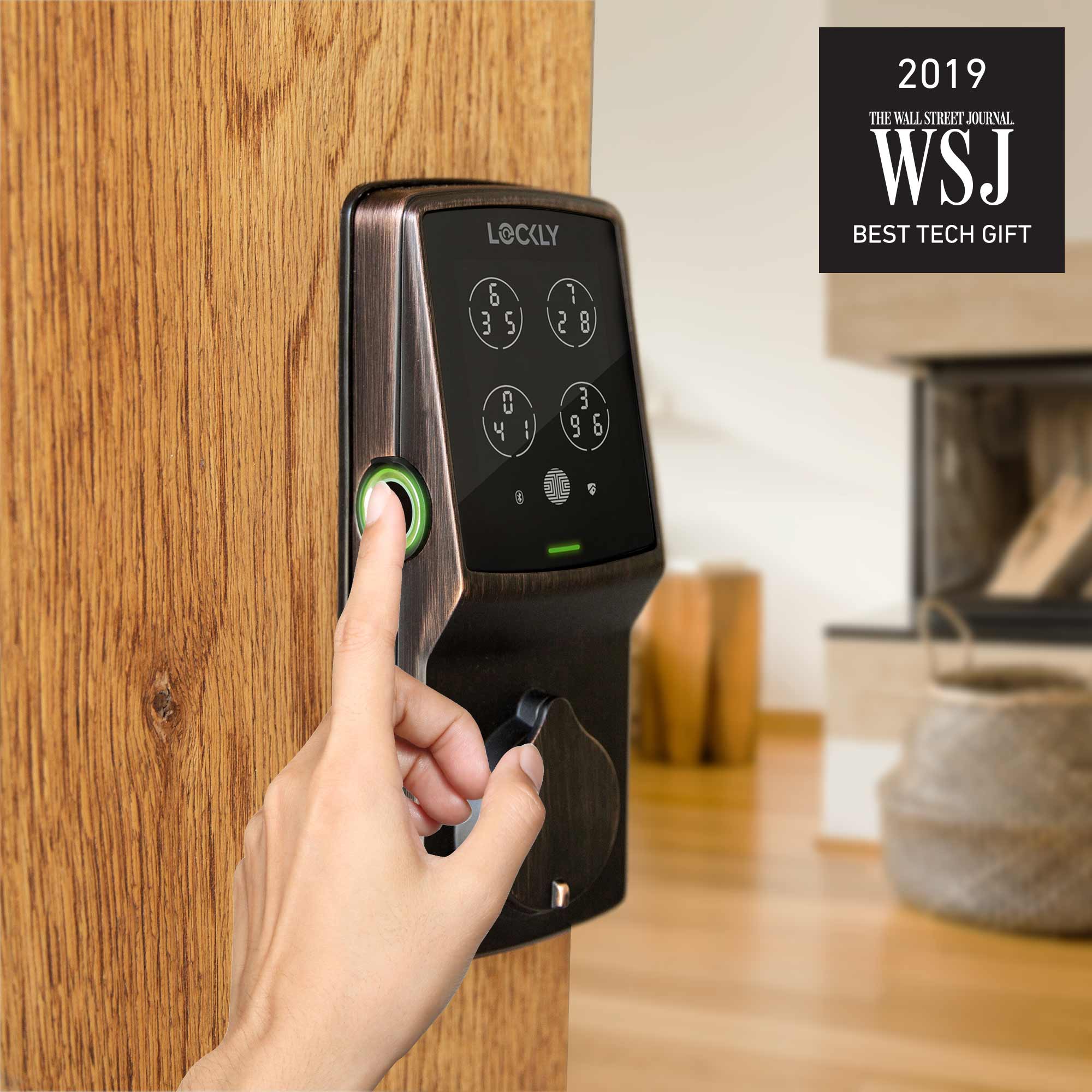 Wi-Fi Enabled Lockly Secure Pro Smart Lock