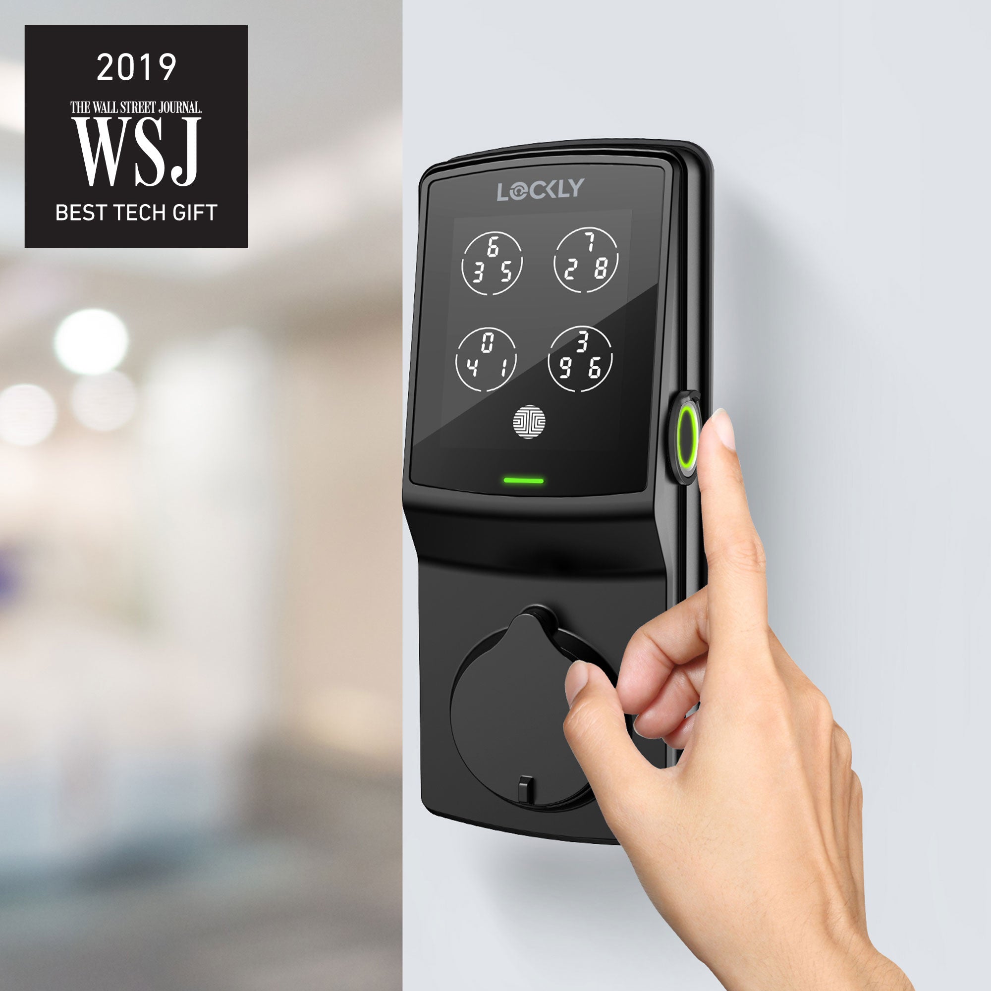 Wi-Fi Enabled Lockly Secure Pro Smart Lock