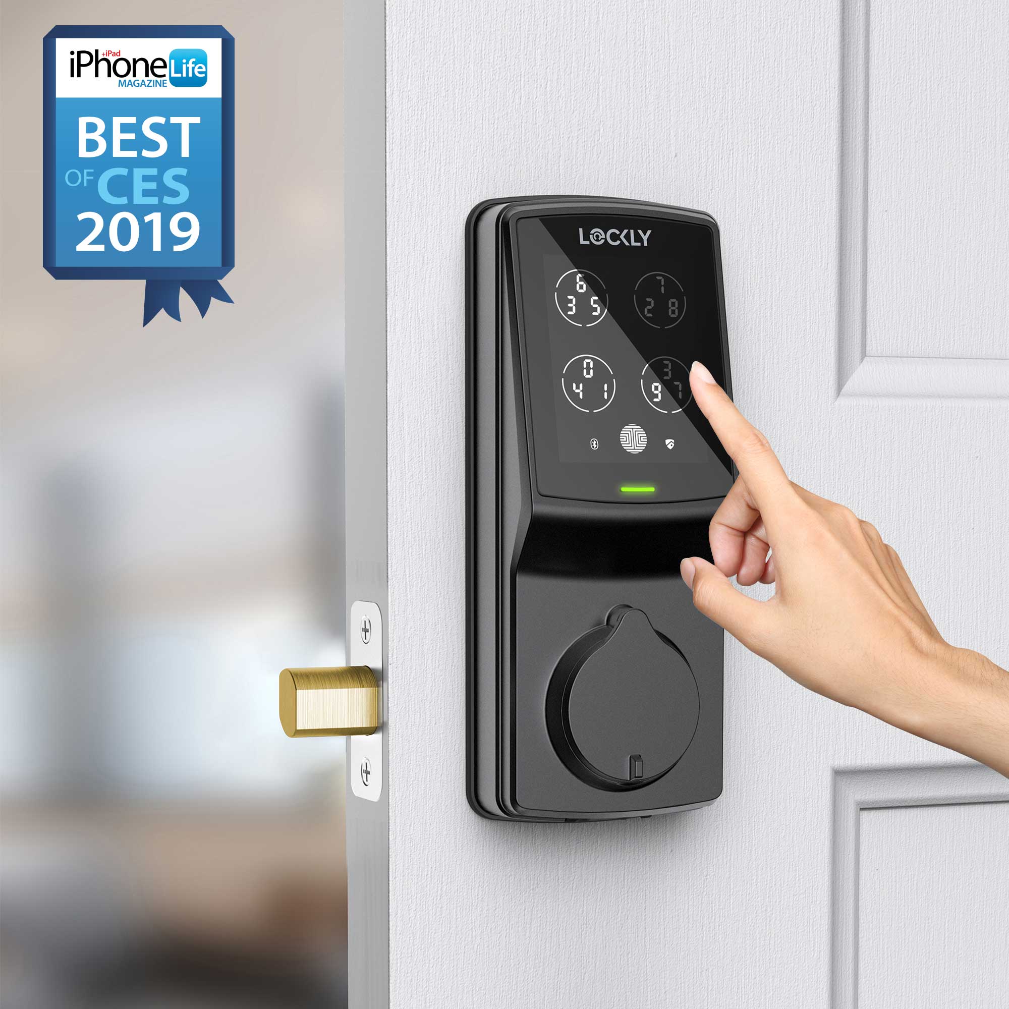 Wi-Fi Enabled Lockly Secure Pro Smart Lock