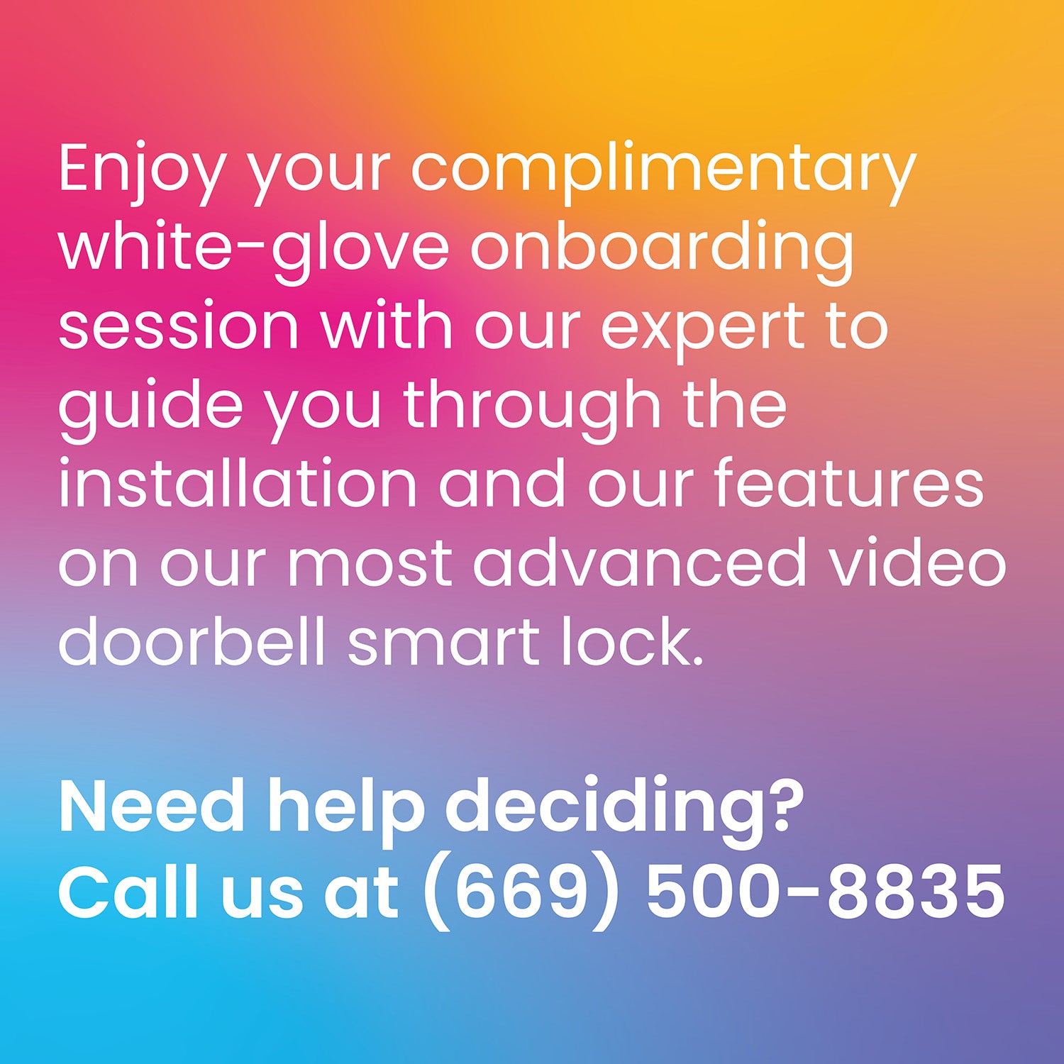 Lockly White-Glove Onboarding Session