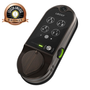 Lockly Smart Lock in Bronze 