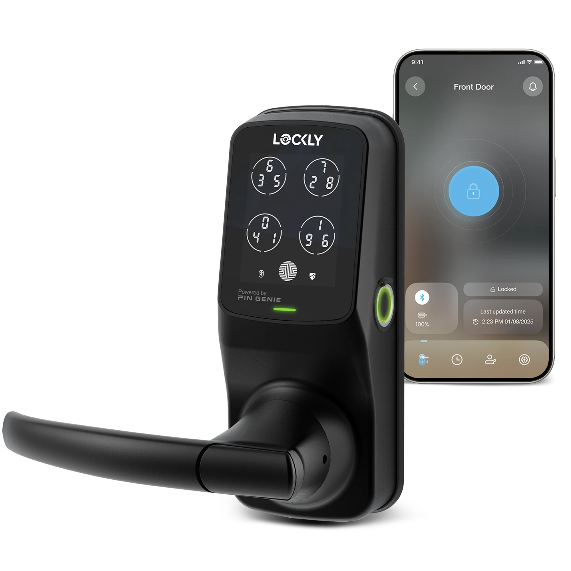 Peek-Proof Lockly Secure Plus Smart Lock