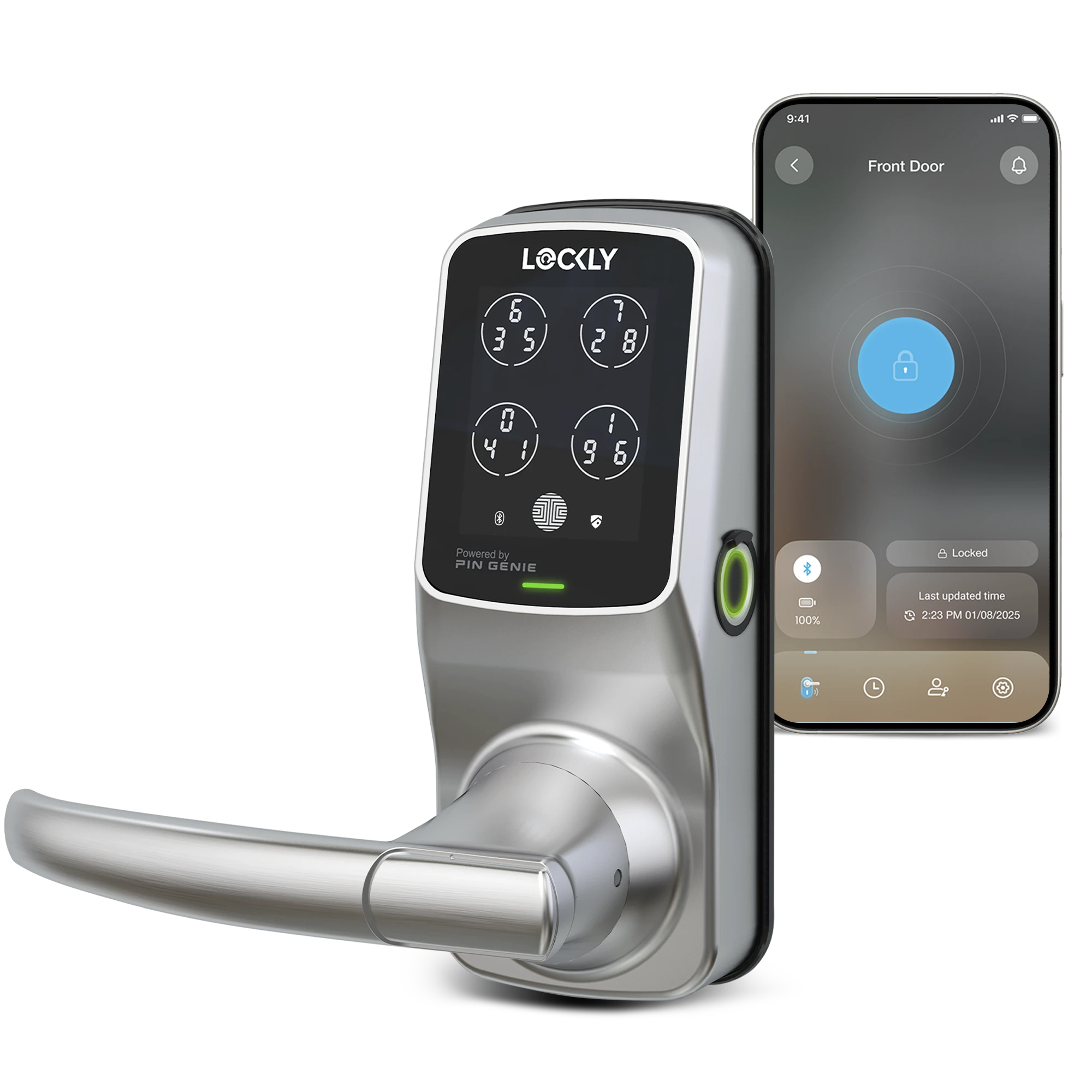 Peek-Proof Lockly Secure Plus Smart Lock