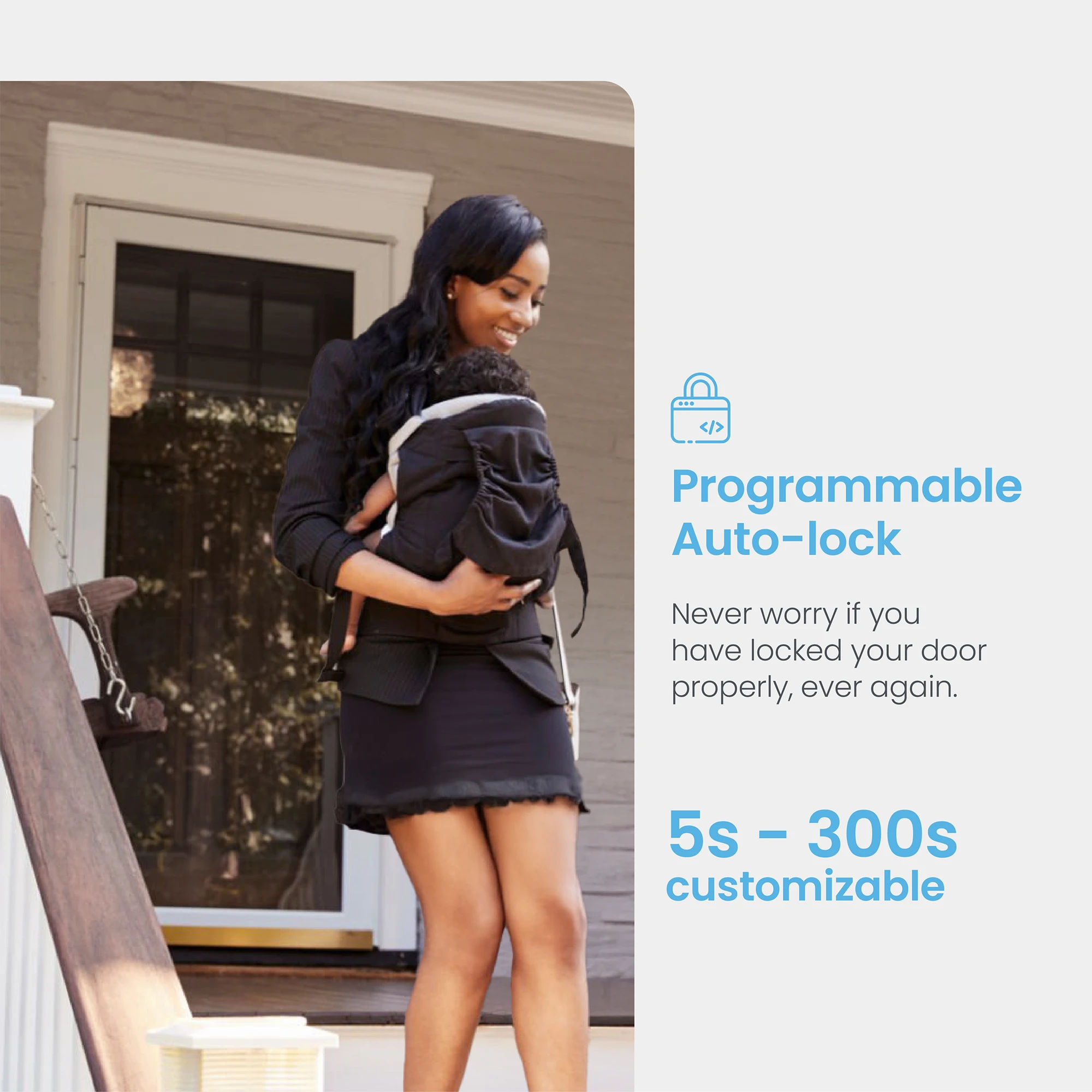 Peek-Proof Lockly Secure Plus Smart Lock