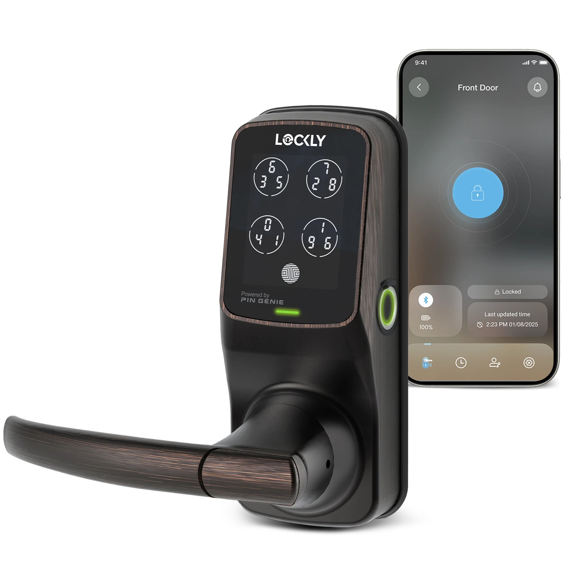 Peek-Proof Lockly Secure Plus Smart Lock